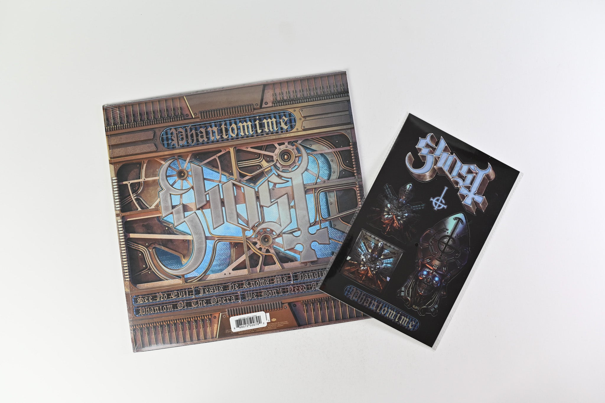 Ghost - Phantomime on Loma Vista Ltd Smoke Marble With Stickers Sealed