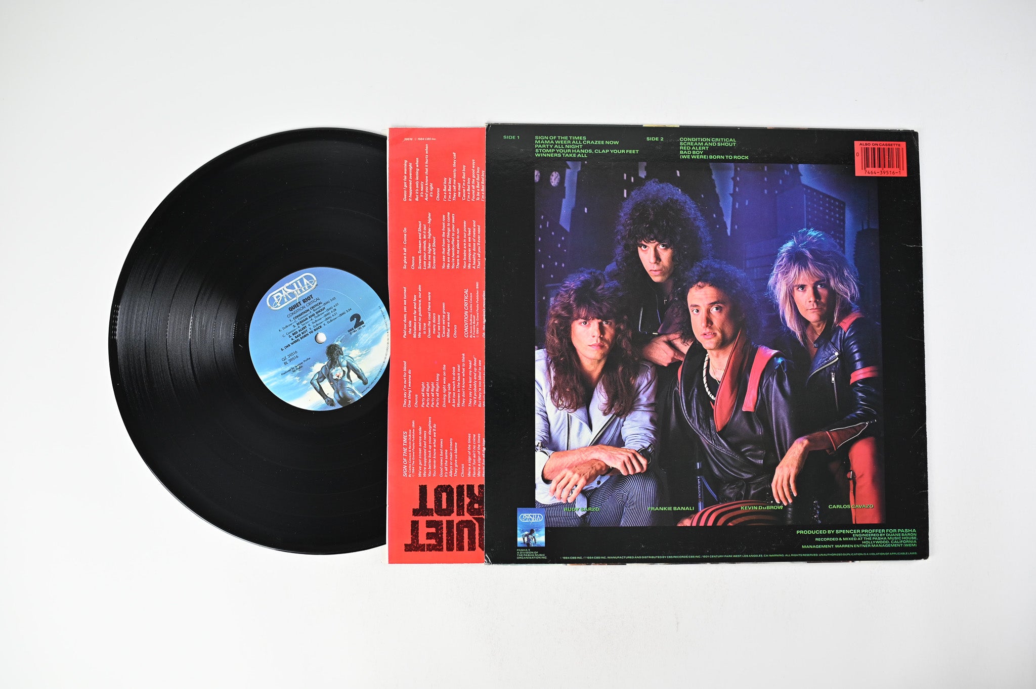Quiet Riot - Condition Critical on Pasha