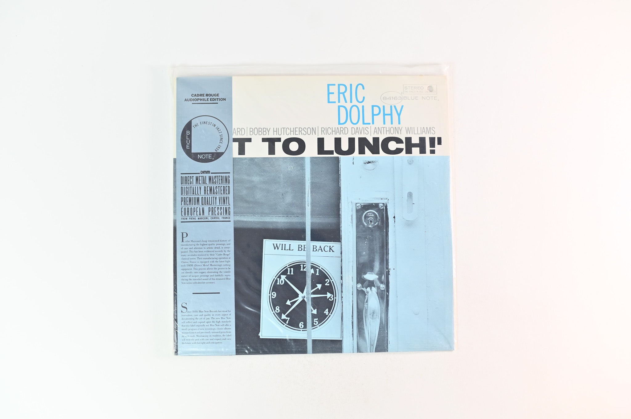 Eric Dolphy - Out To Lunch!  on Blue Note Cadre Rouge Audiophile Edition Reissue Sealed