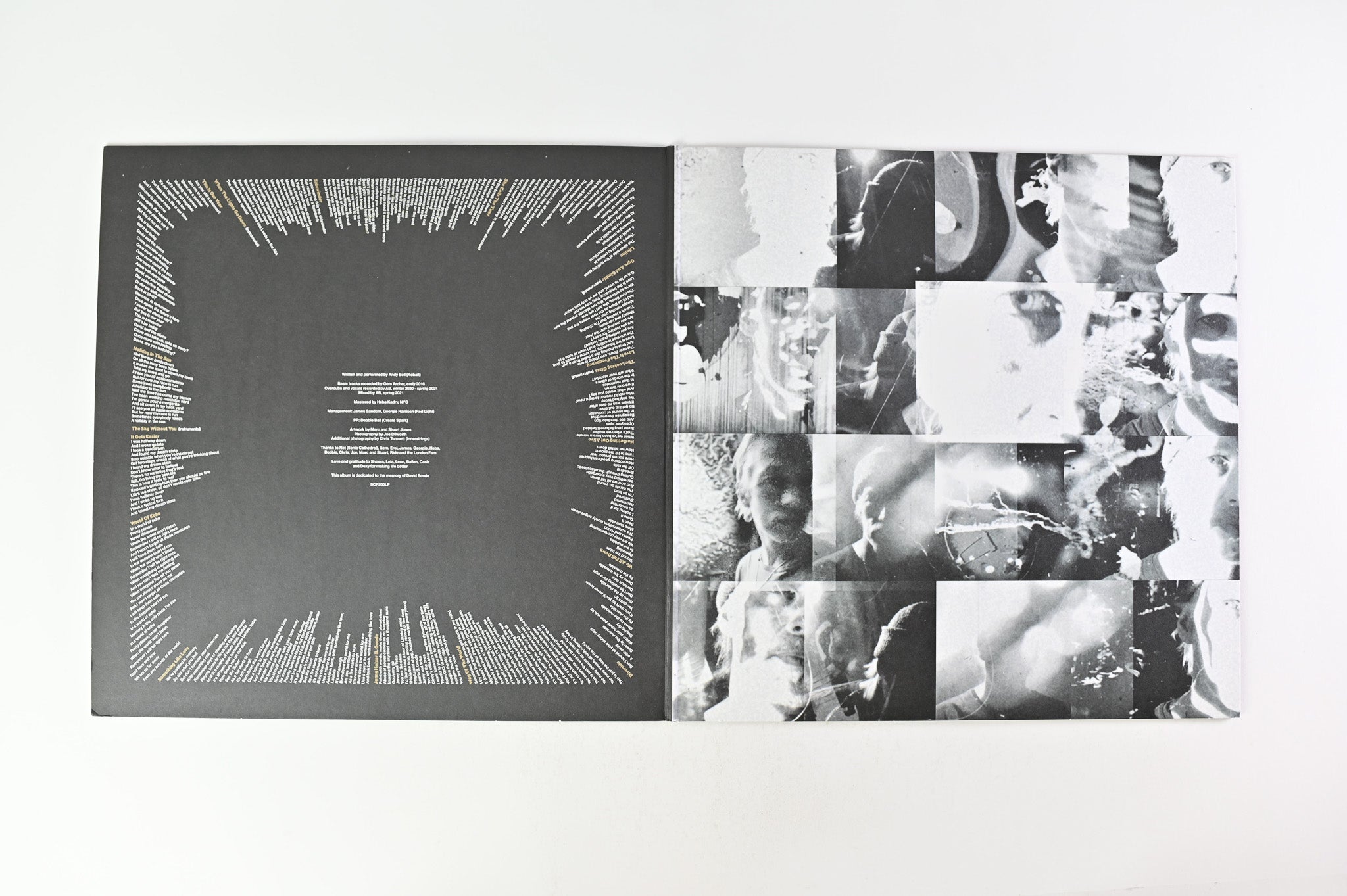 Andy Bell - Flicker on Sonic Cathedral - Transparent Vinyl