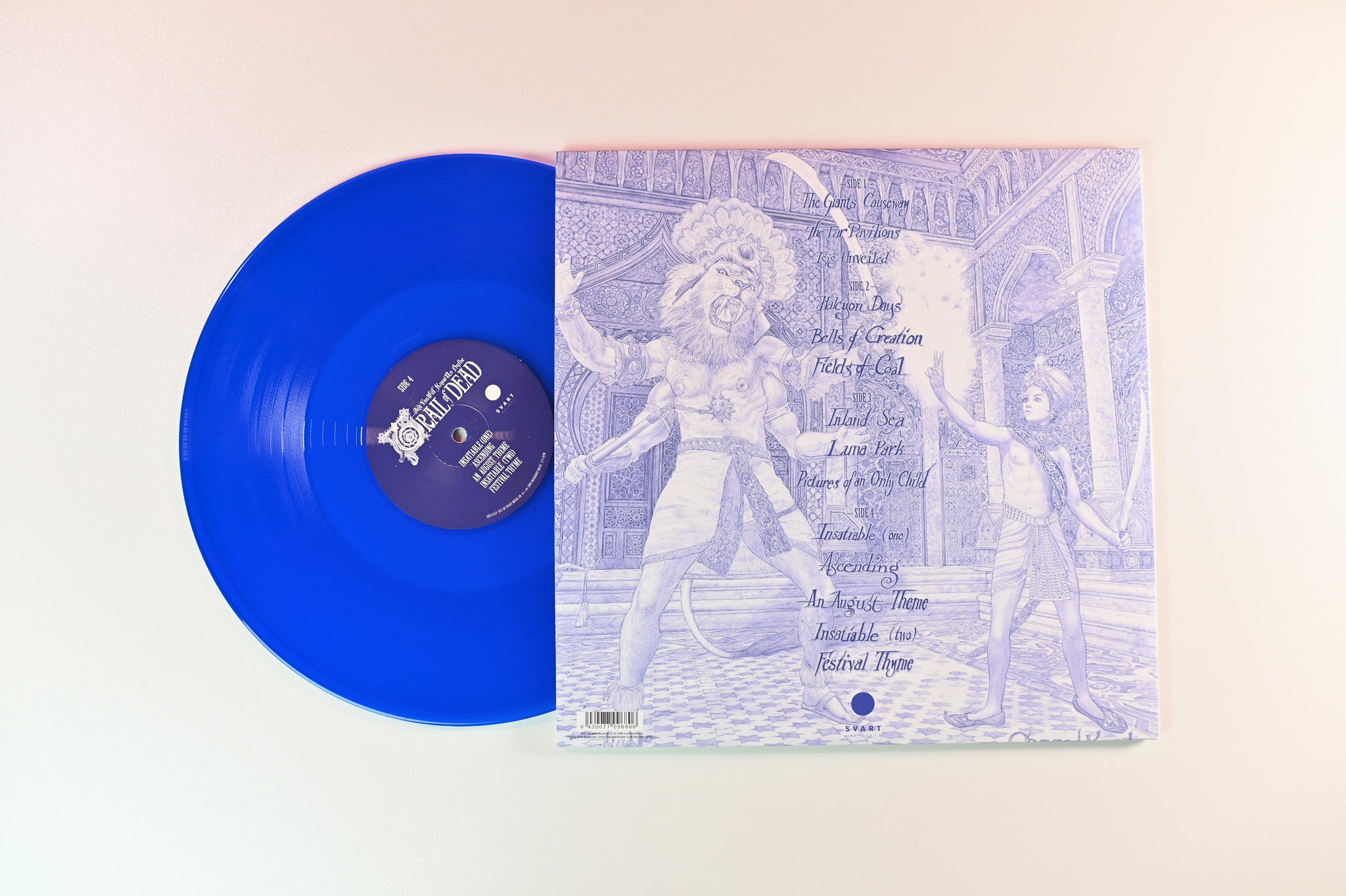 ...And You Will Know Us By The Trail Of Dead - The Century Of Self on Svart Records - Blue Vinyl