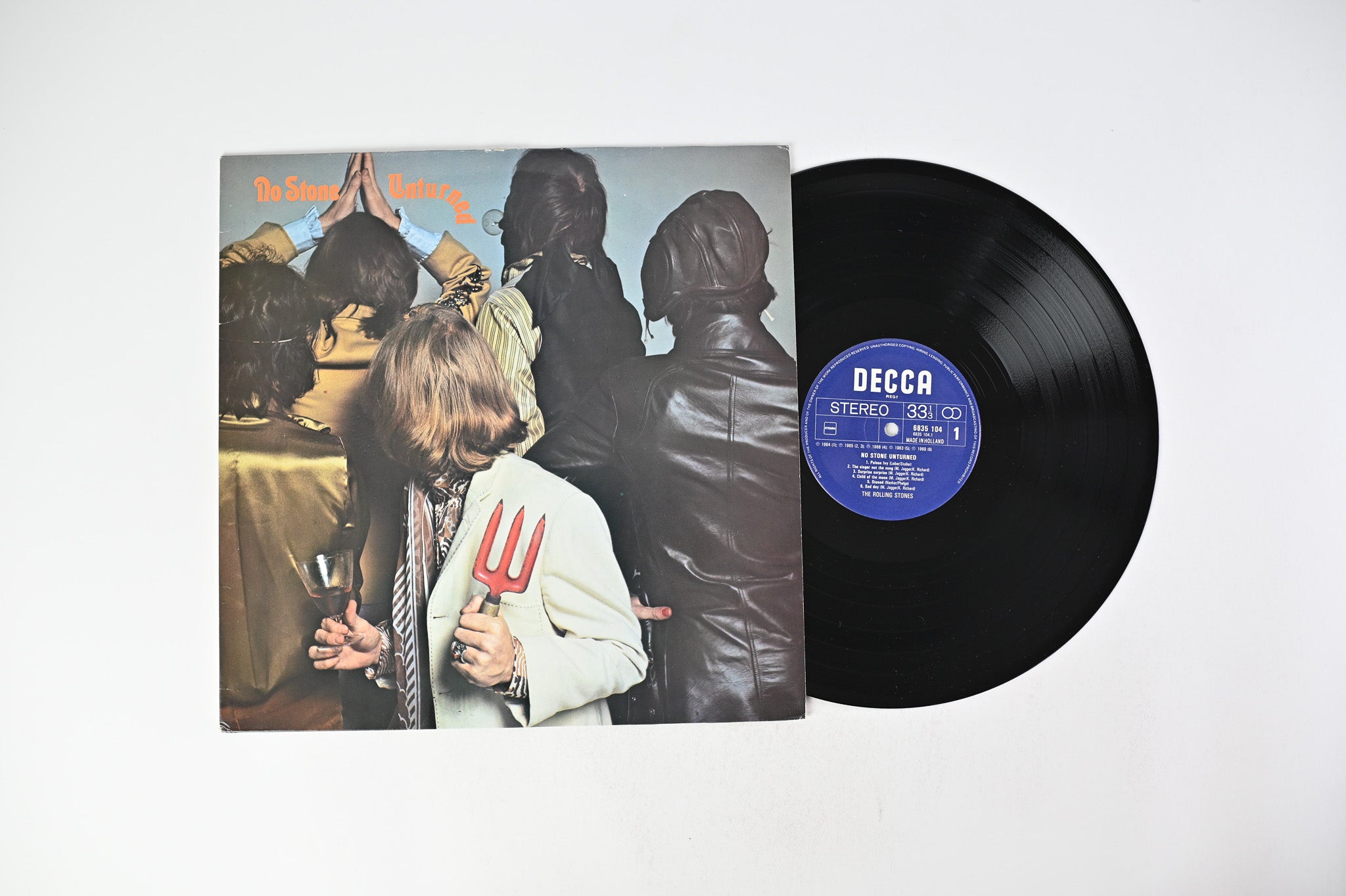 The Rolling Stones - No Stone Unturned on Decca - Dutch pressing