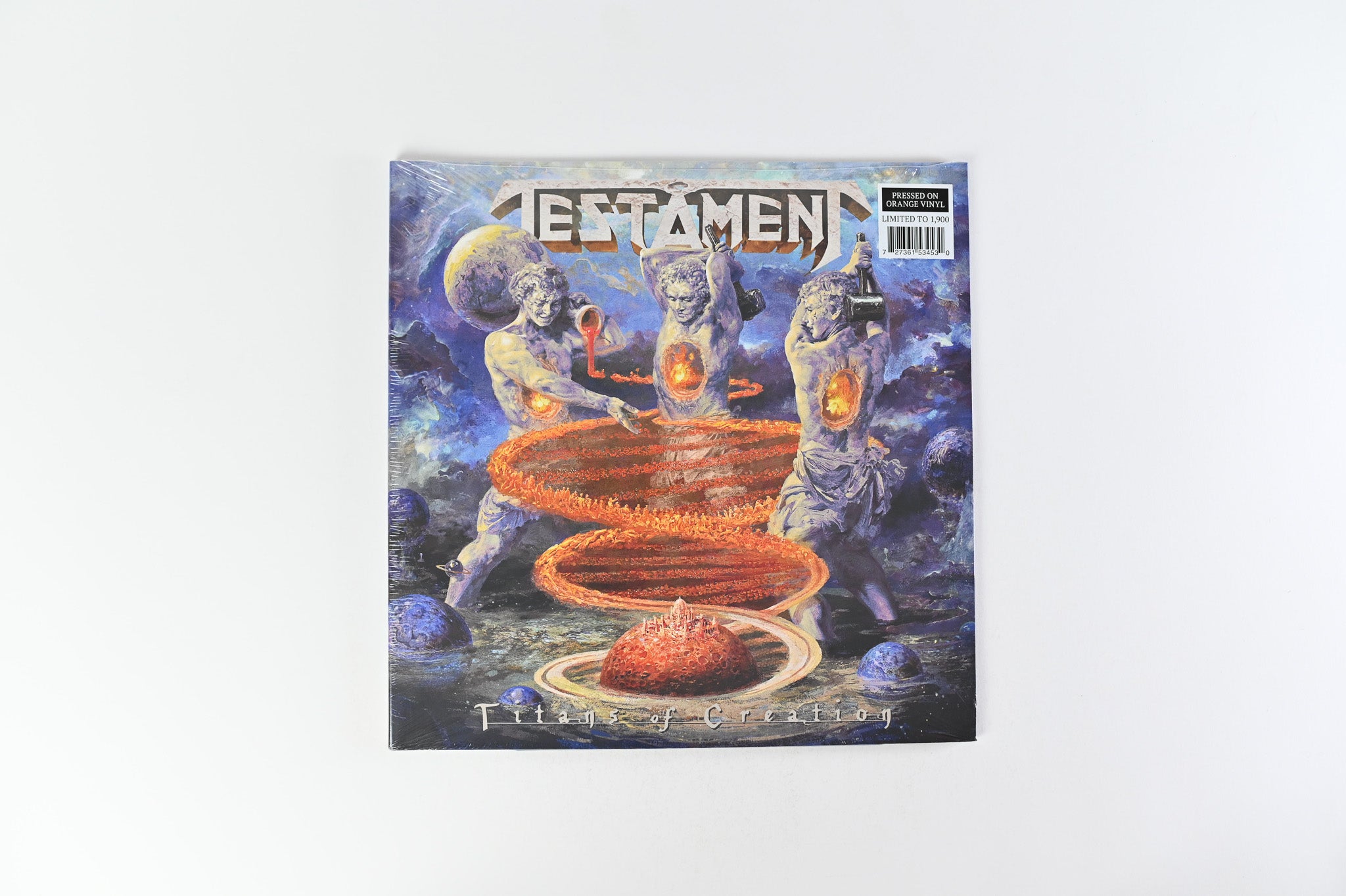 Testament - Titans Of Creation SEALED on Nuclear Blast Orange Vinyl