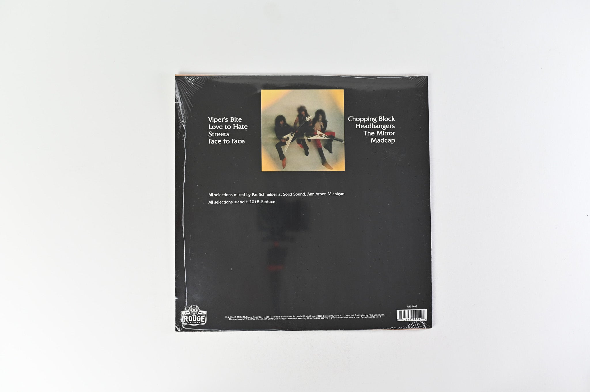 Seduce - Seduce Reissue SEALED on Rouge Records Clear Green Vinyl