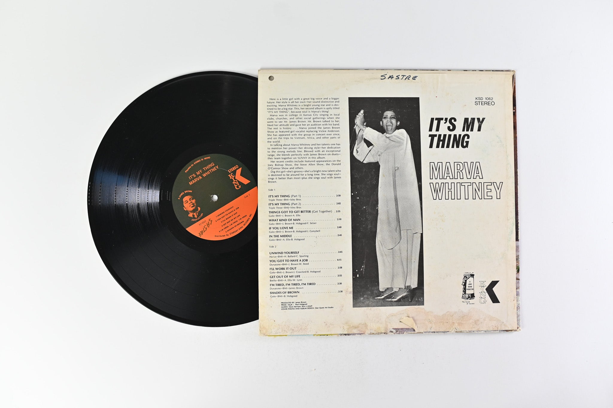 Marva Whitney - It's My Thing on King Records