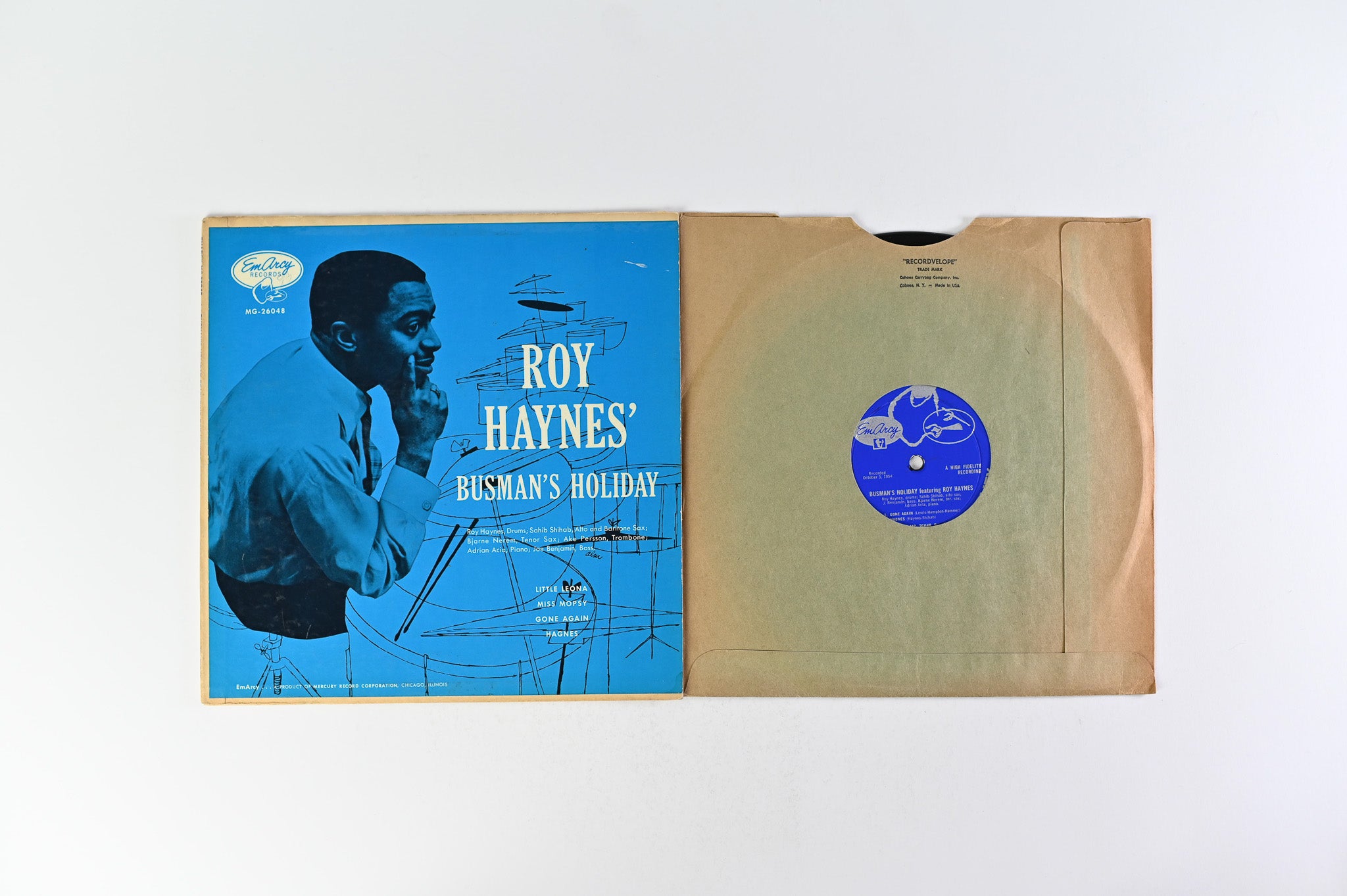 Roy Haynes - Busman's Holiday 10inch on EmArcy