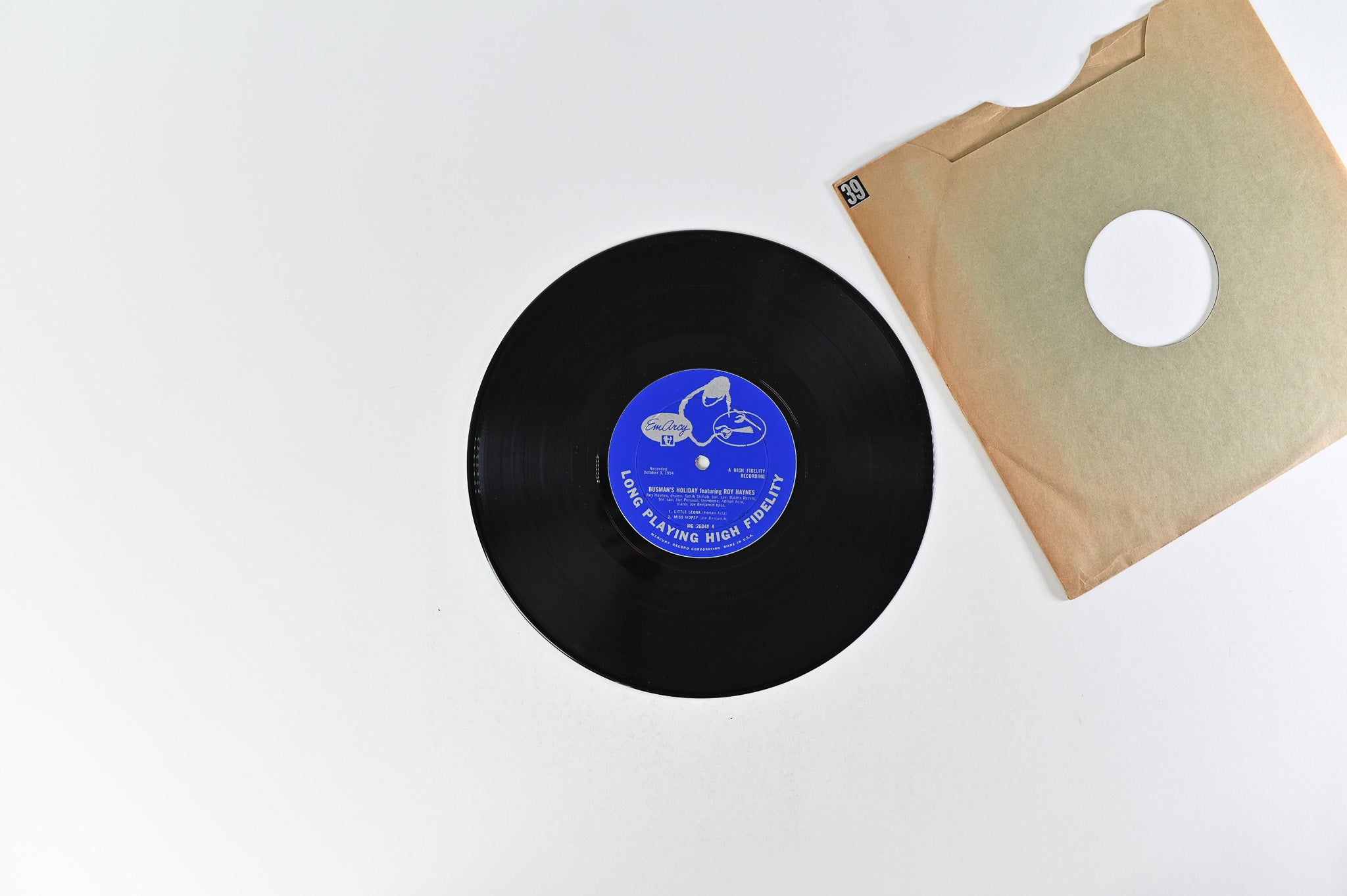 Roy Haynes - Busman's Holiday 10inch on EmArcy