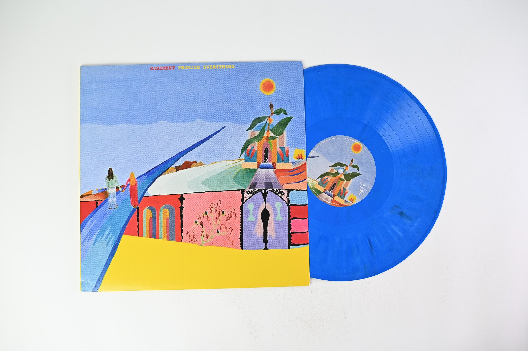 Basement - Promise Everything on Fueled By Ramen / Run For Cover Records - Blue Vinyl