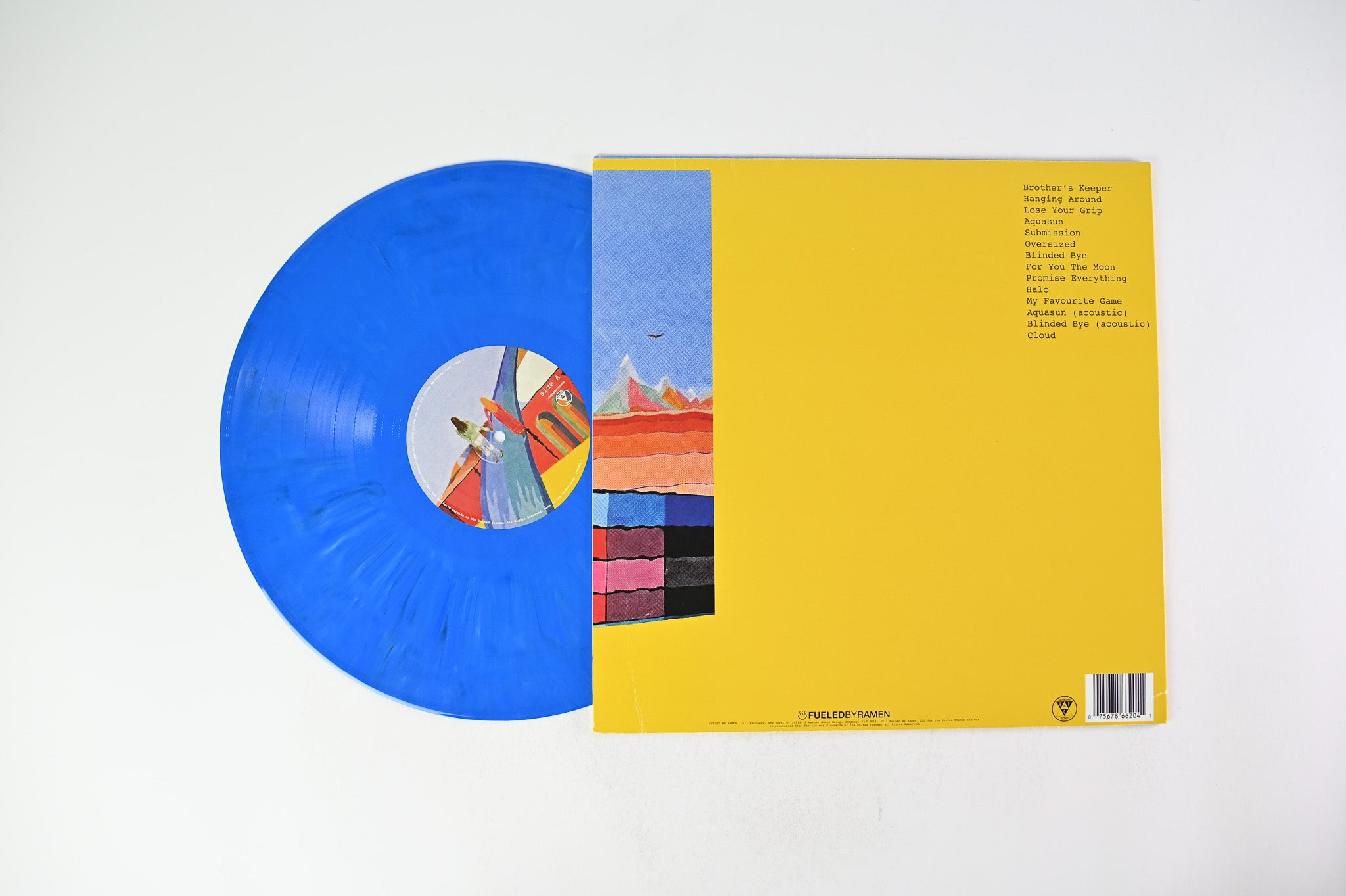 Basement - Promise Everything on Fueled By Ramen / Run For Cover Records - Blue Vinyl