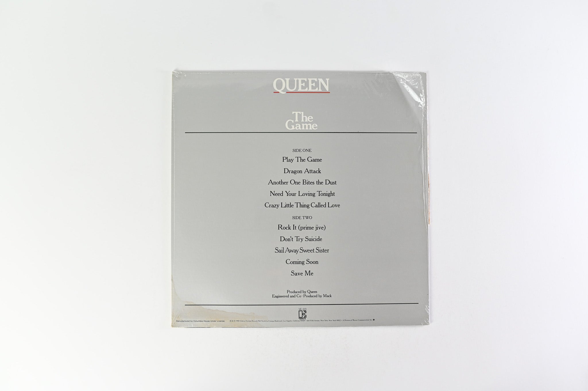 Queen - The Game SEALED on Elektra Club Edition
