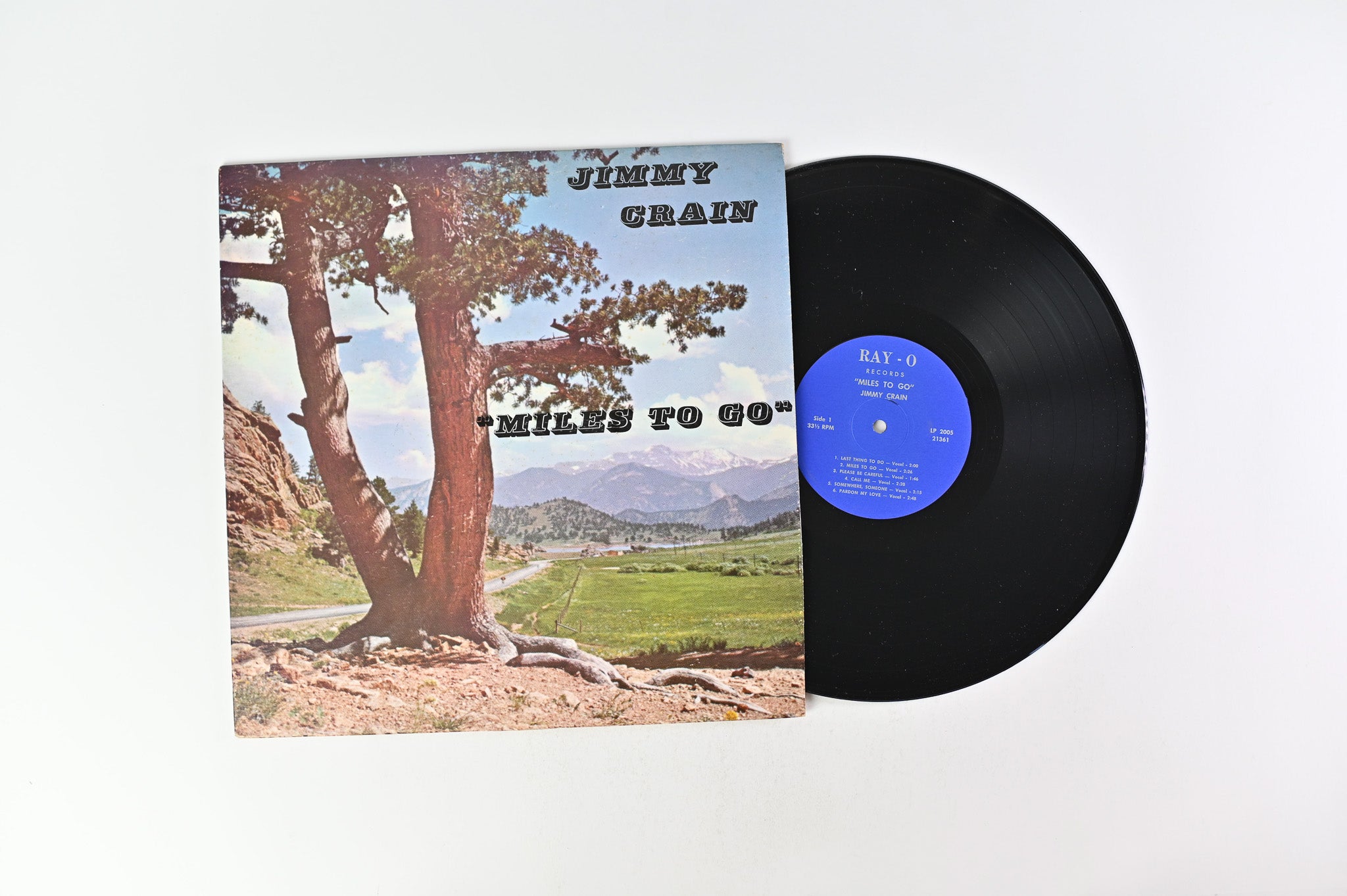 Jimmy Crain - Miles To Go on Ray-O Records