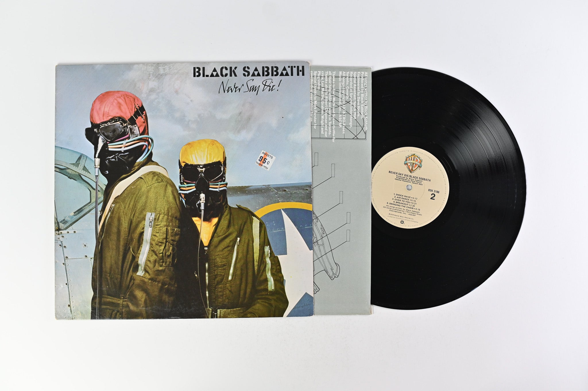 Black Sabbath - Never Say Die! on Warner Bros. Records