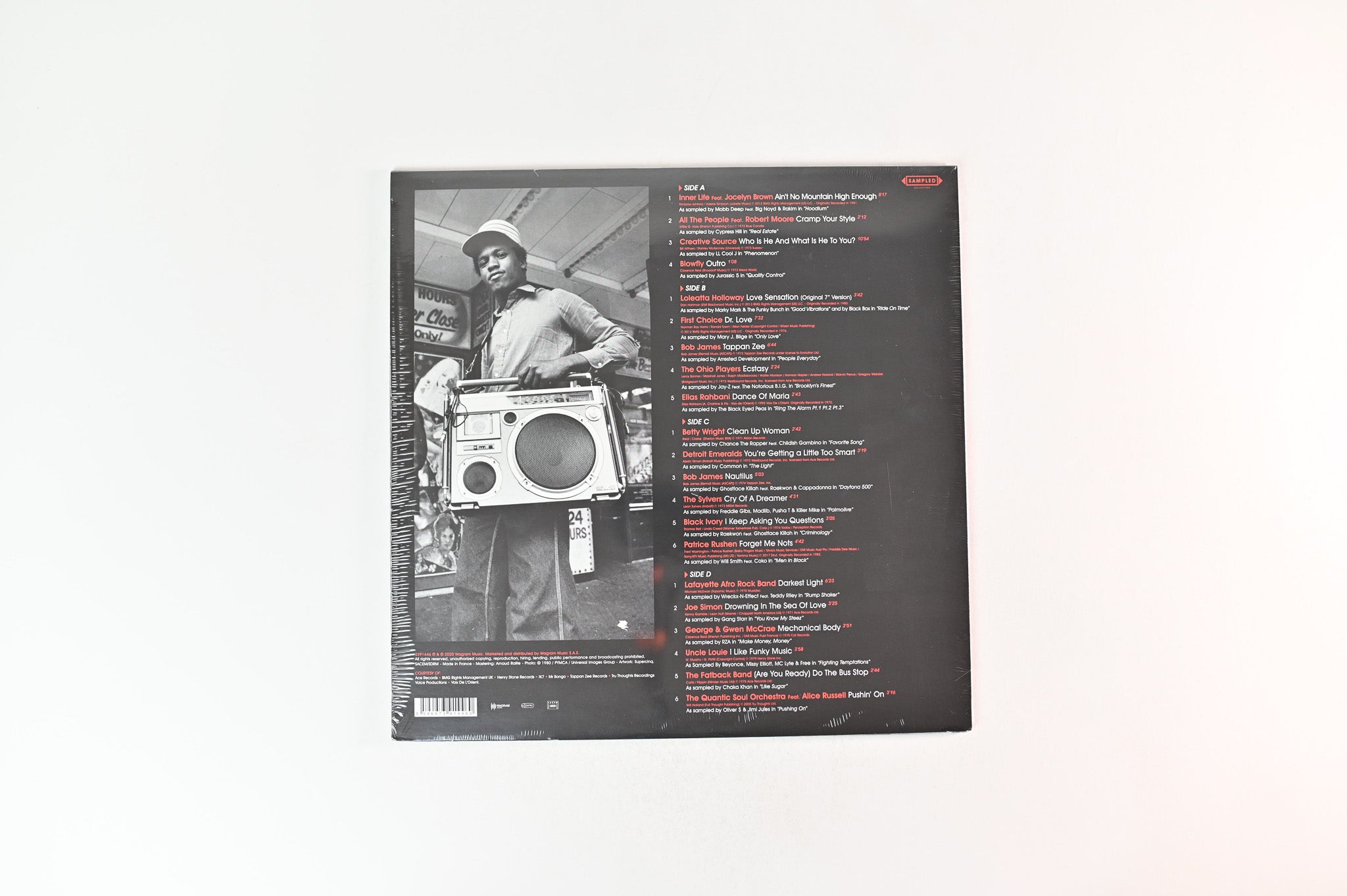 Various - Sampled Groove on Wagram Reissue Sealed