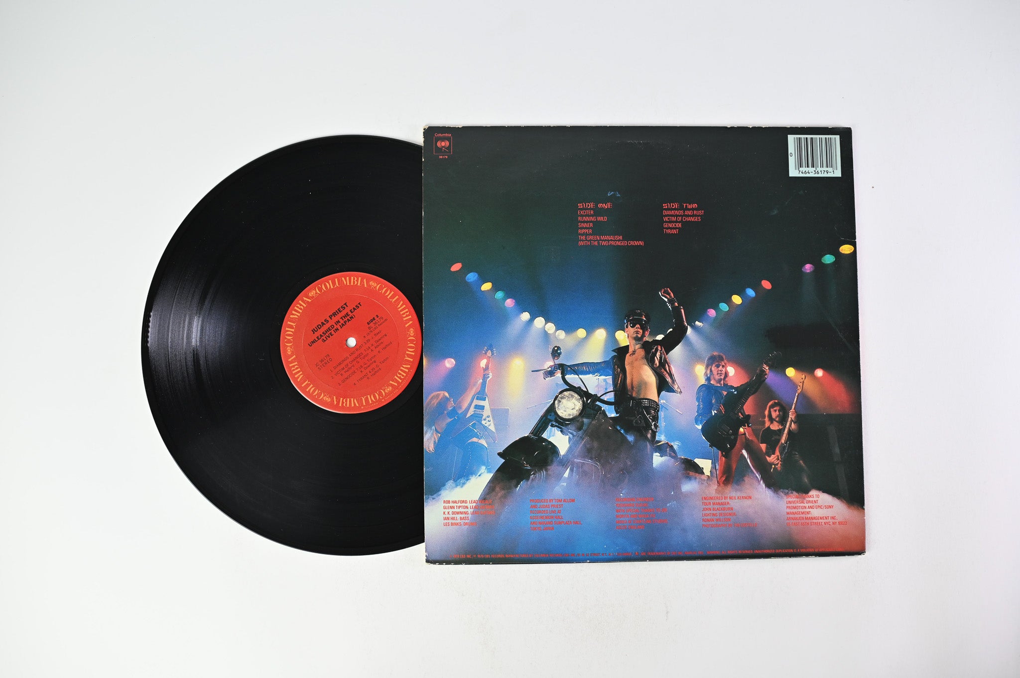 Judas Priest - Unleashed In The East (Live In Japan) on Columbia