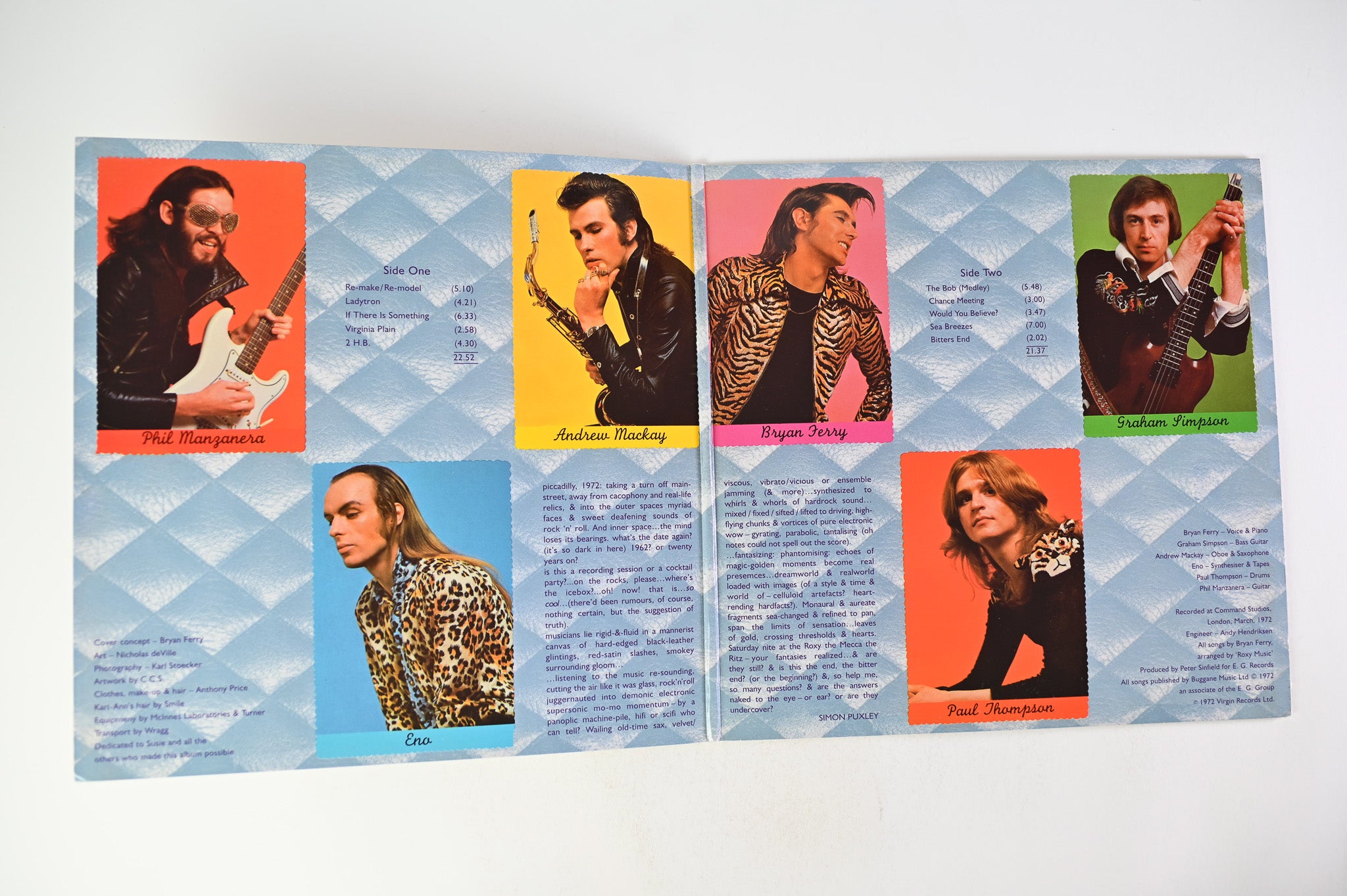 Roxy Music - Roxy Music on Virgin