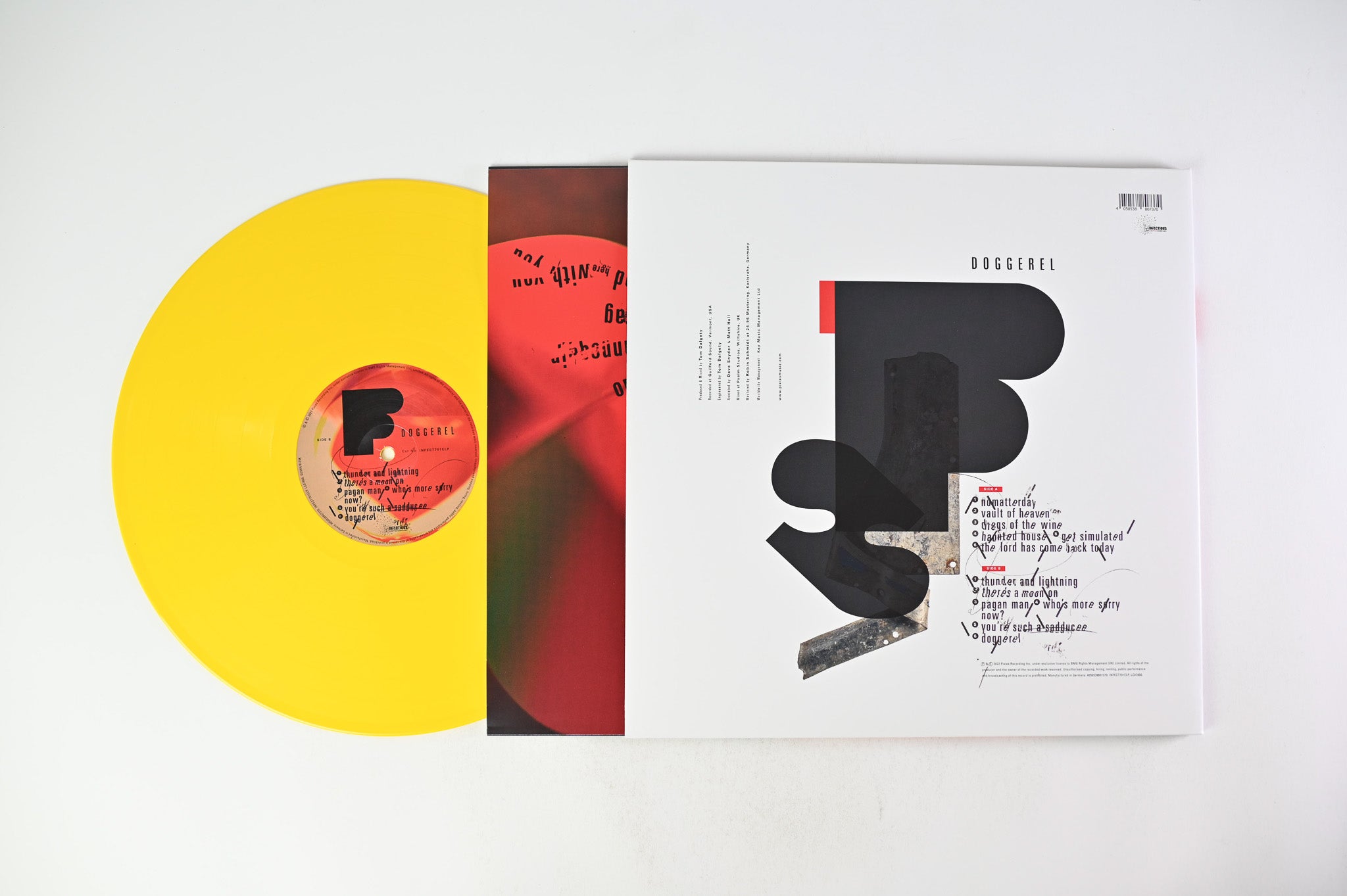 Pixies - Doggerel on Infectious Music / BMG - Yellow Vinyl