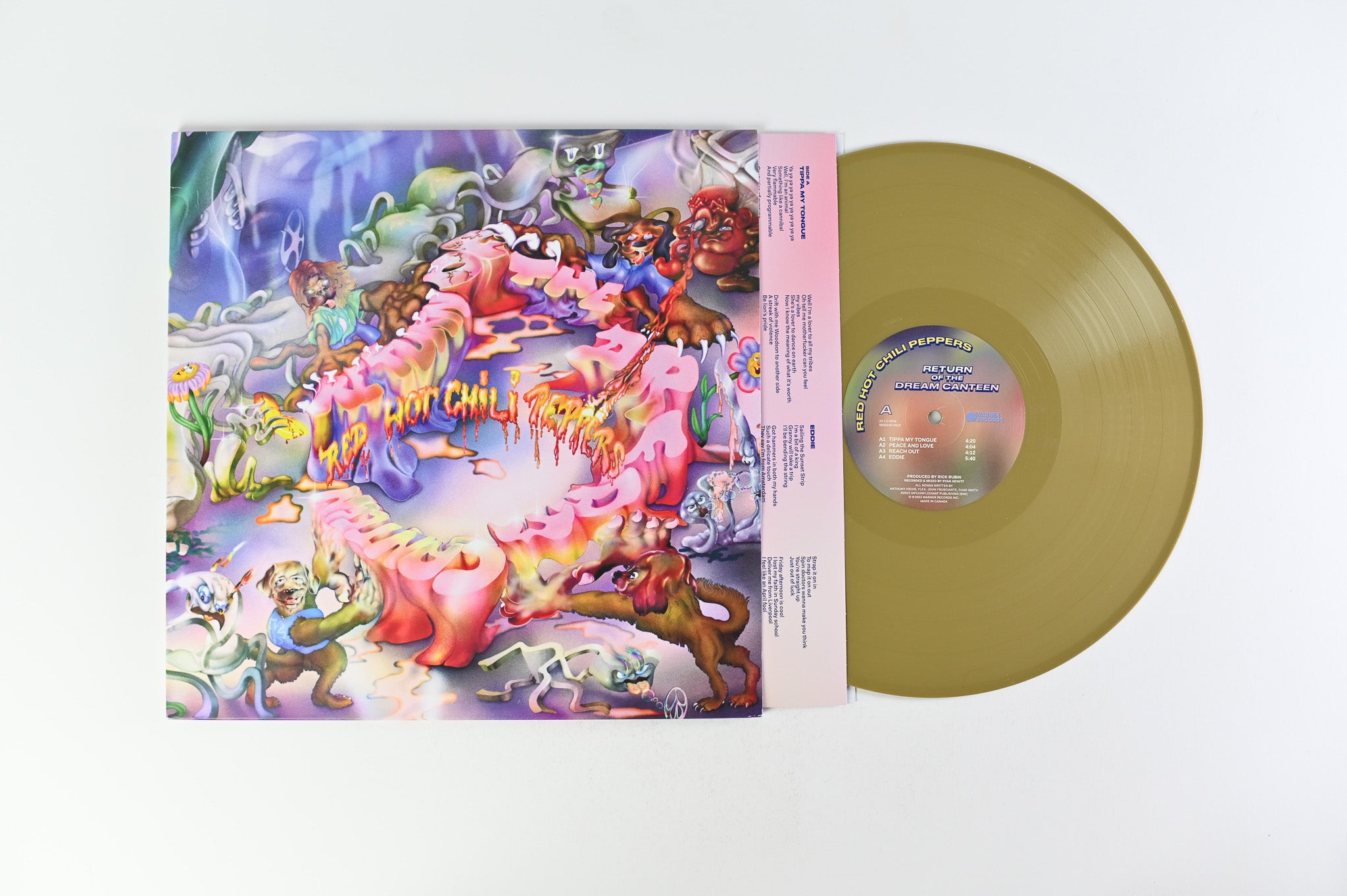Red Hot Chili Peppers - Return Of The Dream Canteen on Warner Records Gold Vinyl