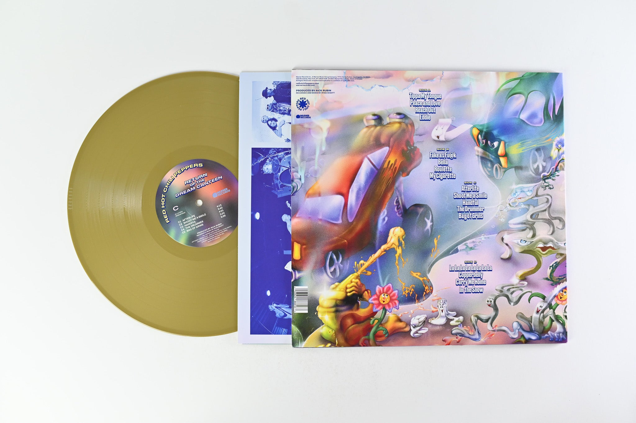 Red Hot Chili Peppers - Return Of The Dream Canteen on Warner Records Gold Vinyl