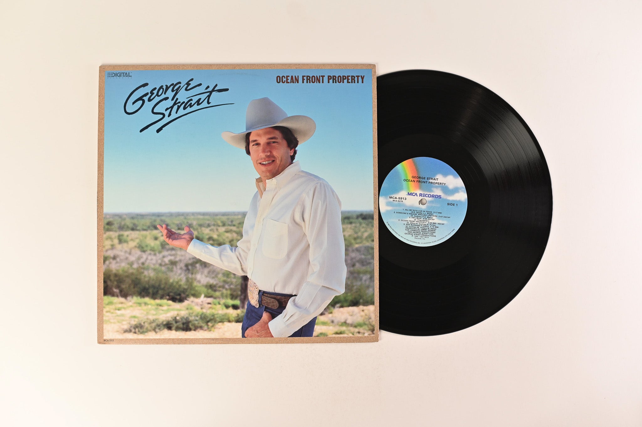 George Strait - Ocean Front Property on MCA Records