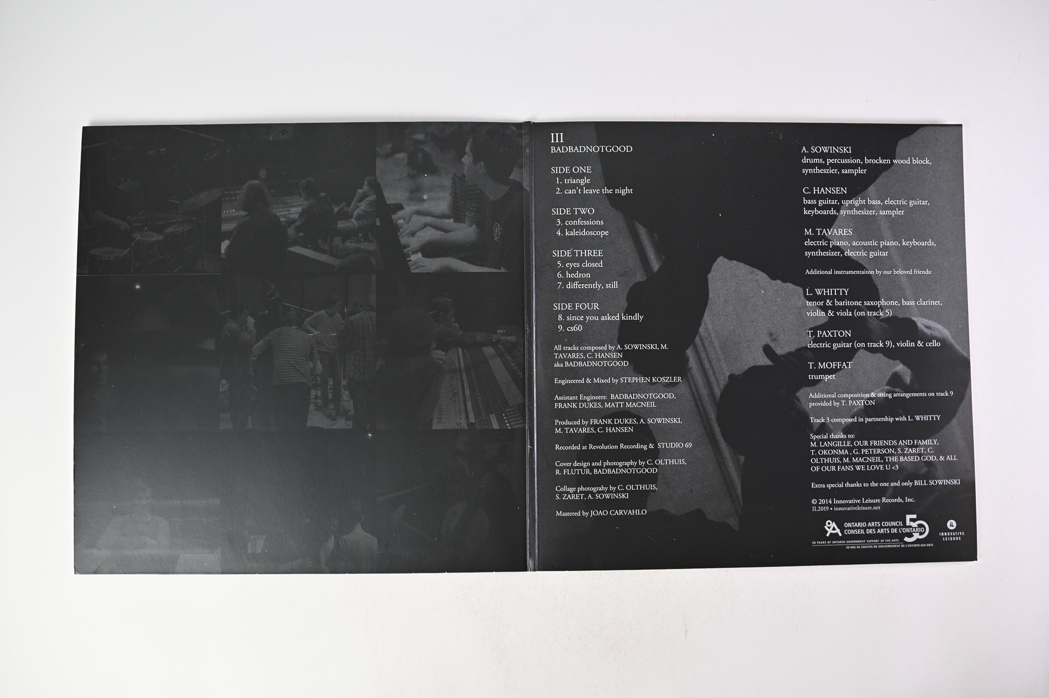 BadBadNotGood - III on Innovative Leisure Records