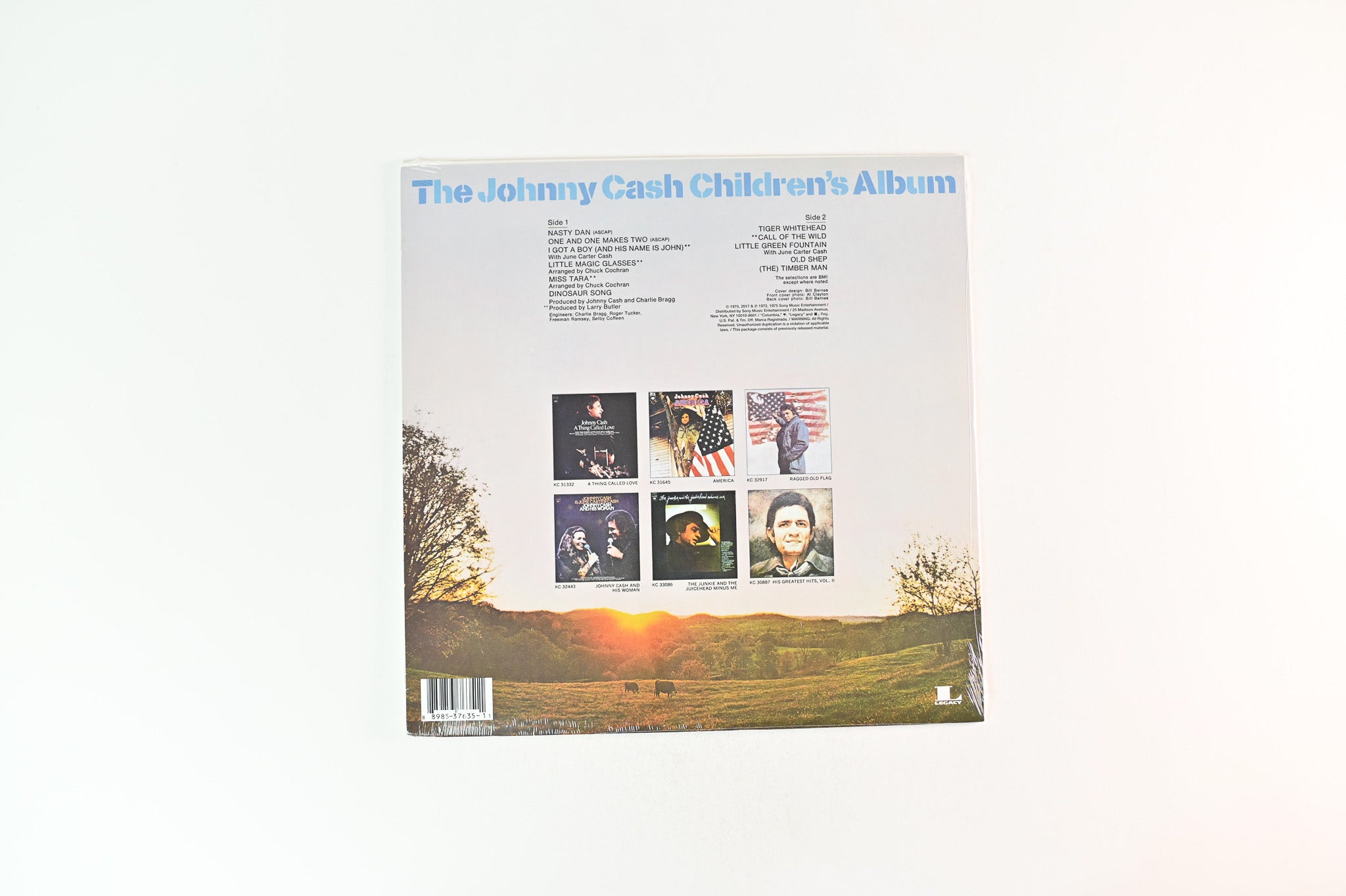 Johnny Cash - The Johnny Cash Children's Album on Columbia RSD 2017 Reissue Sealed