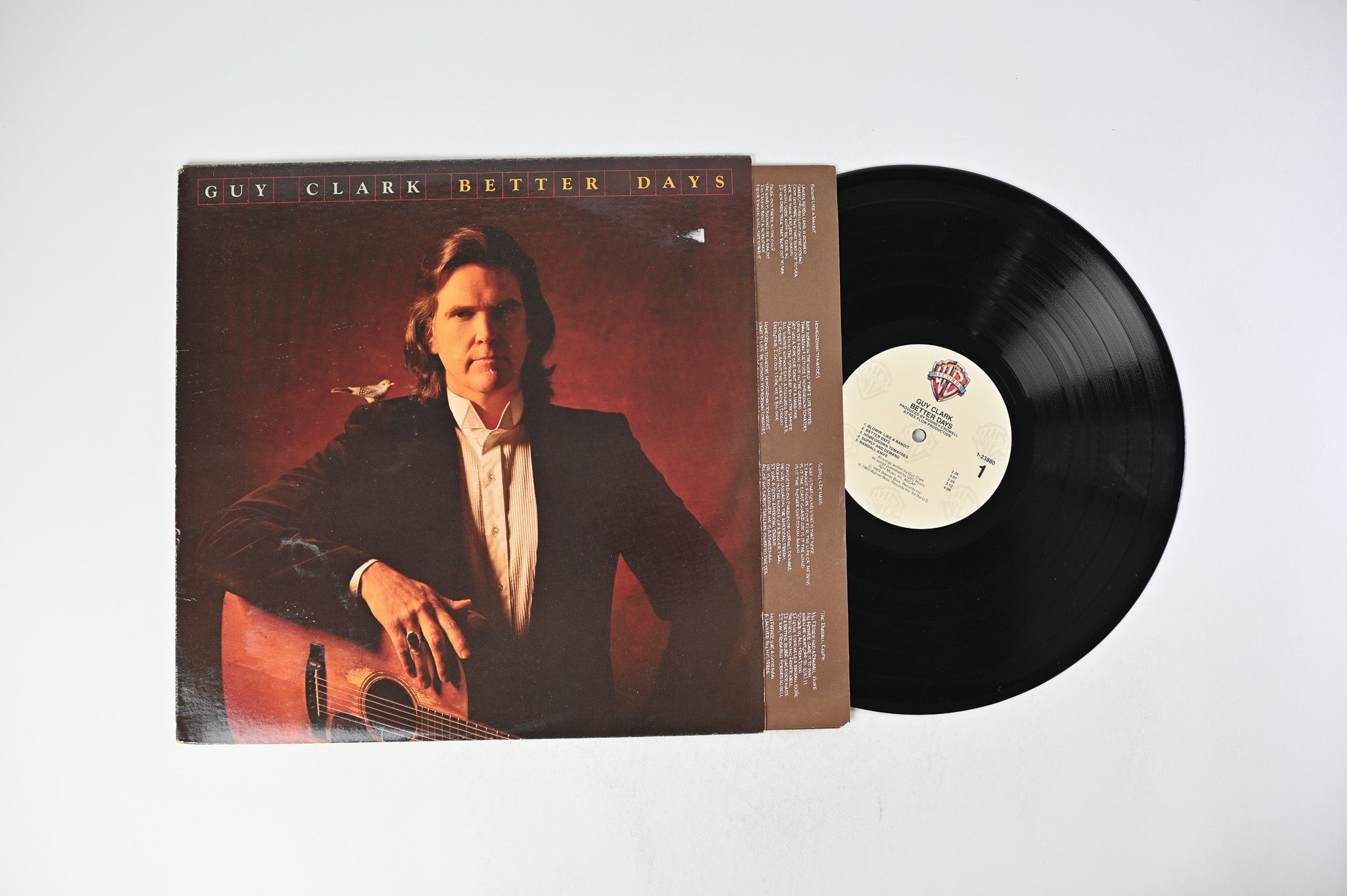 Guy Clark - Better Days on Warner Bros. Records