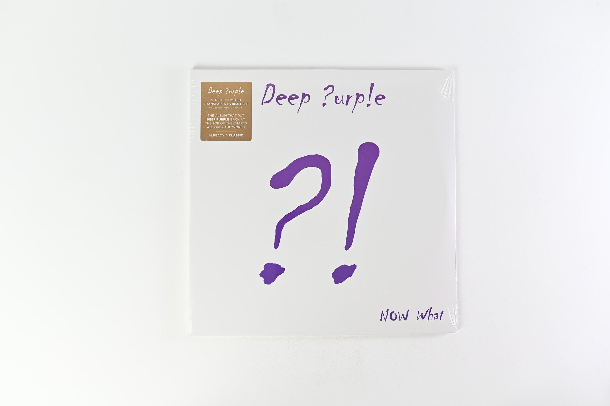 Deep Purple - Now What?! Reissue SEALED on Ear Music Transparent Violet Vinyl