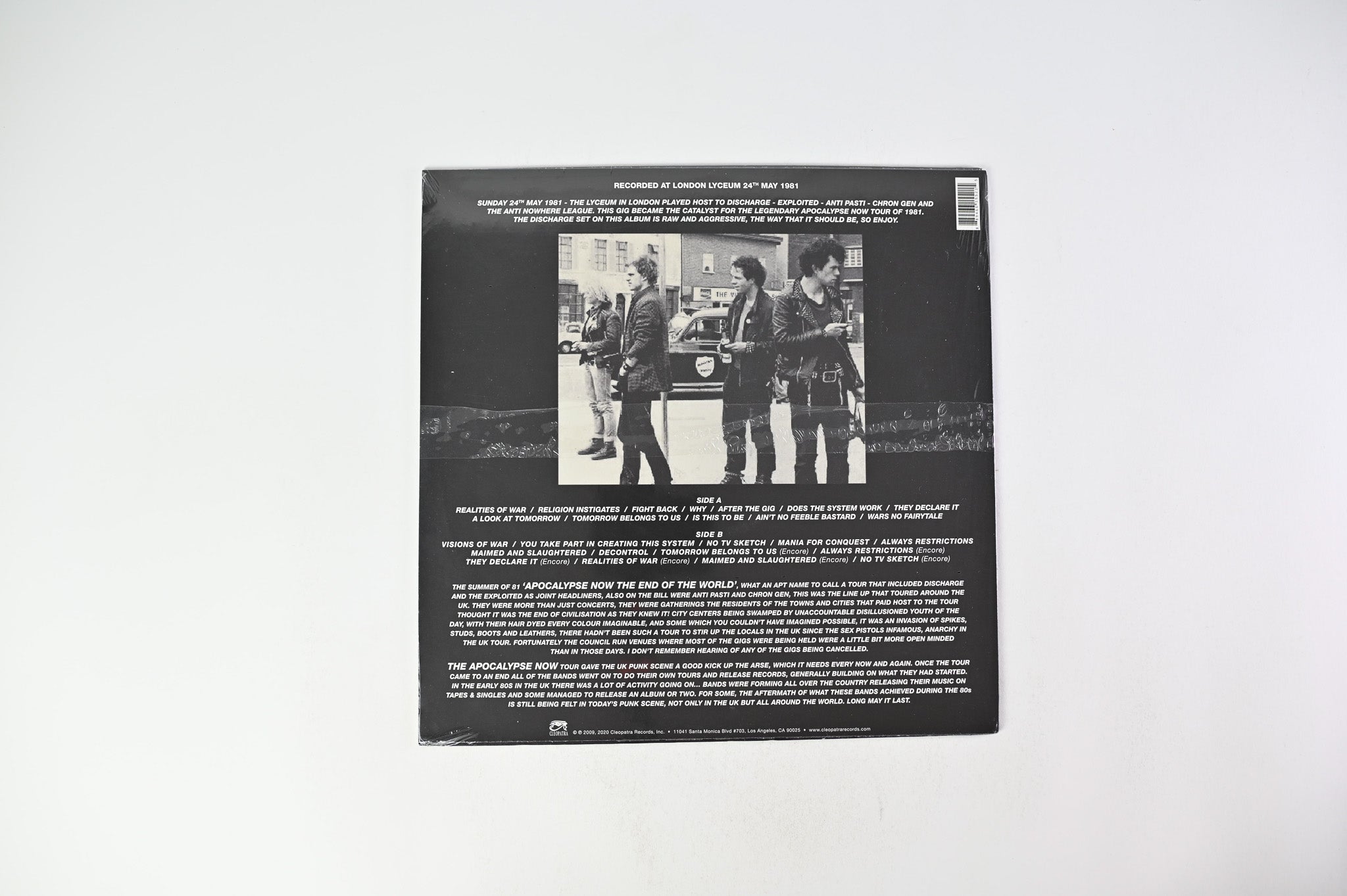 Discharge - Apocalypse Now on Cleopatra - Red Vinyl Sealed