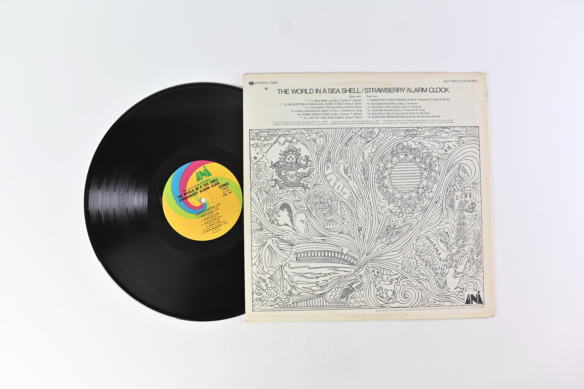 Strawberry Alarm Clock - The World In A Sea Shell on Uni Stereo
