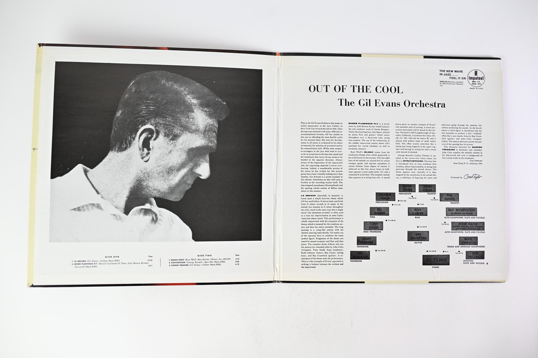 Gil Evans And His Orchestra - Out Of The Cool on Impulse! - Stereo
