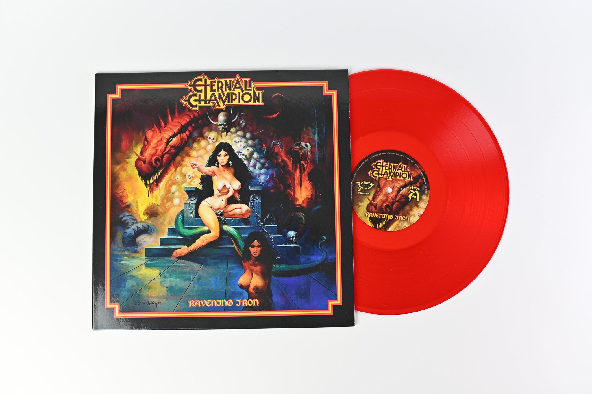Eternal Champion - Ravening Iron on No Remorse Ltd Red Transparent Vinyl