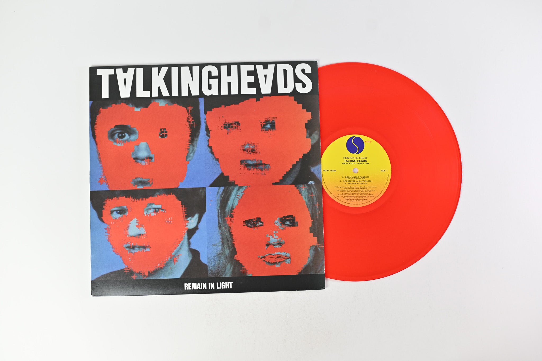 Talking Heads - Remain In Light on Sire Ltd RSD BF 2018 Red Translucent Reissue