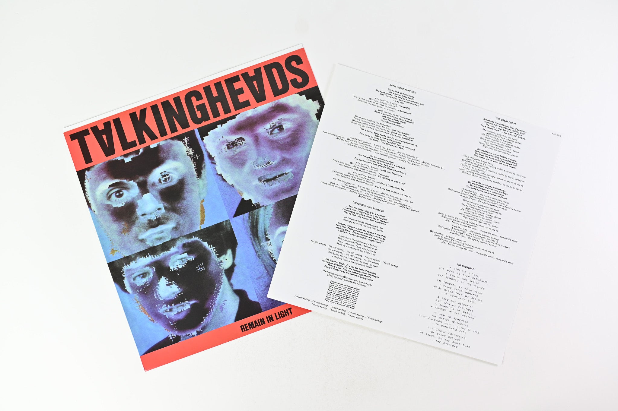 Talking Heads - Remain In Light on Sire Ltd RSD BF 2018 Red Translucent Reissue
