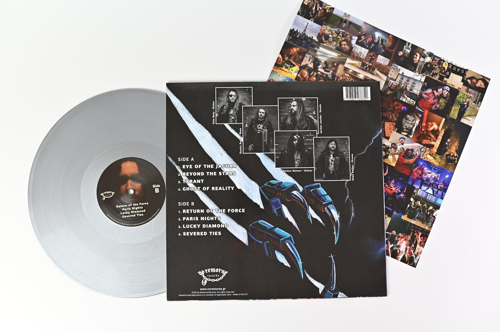 Riot City - Electric Elite on No Remorse Ltd Silver Vinyl
