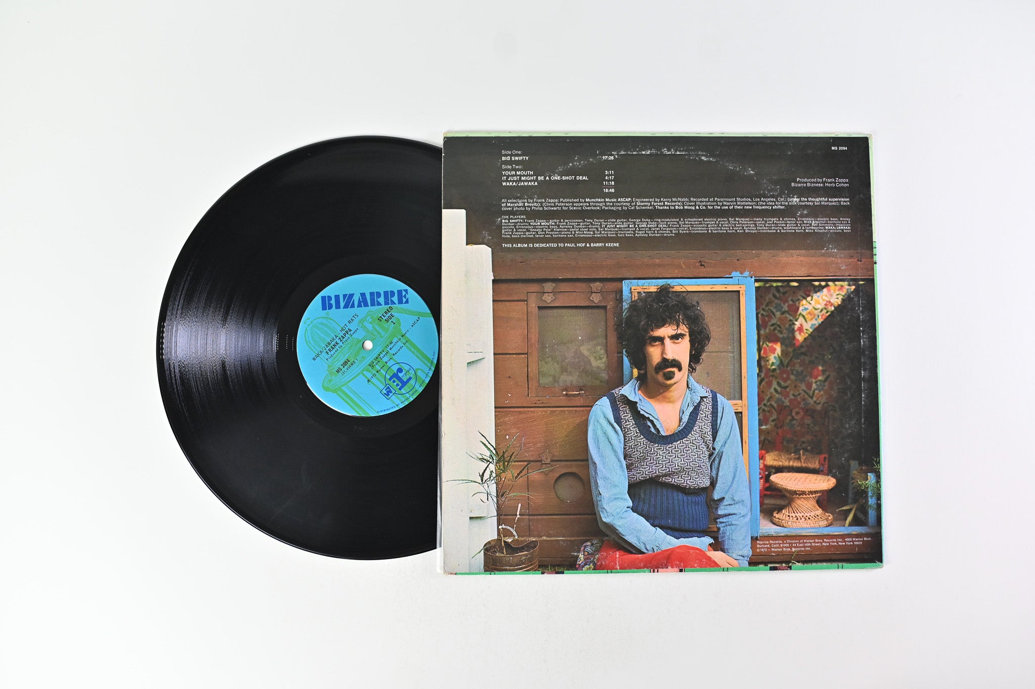 Frank Zappa - Waka / Jawaka - Hot Rats on Bizarre