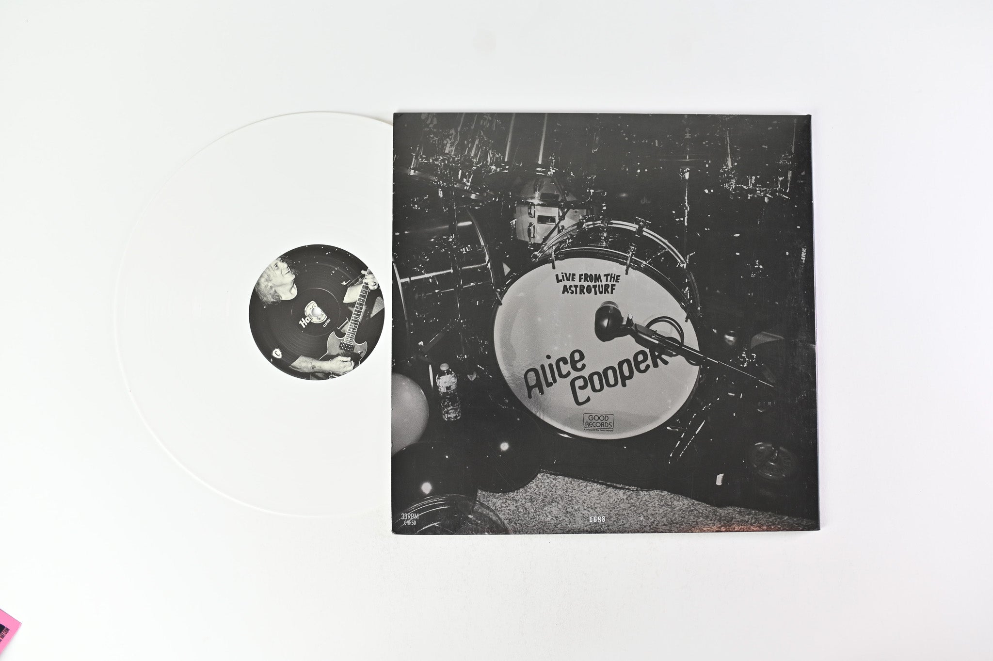 Alice Cooper - Live From The Astroturf on Good Records Recordings - White Vinyl