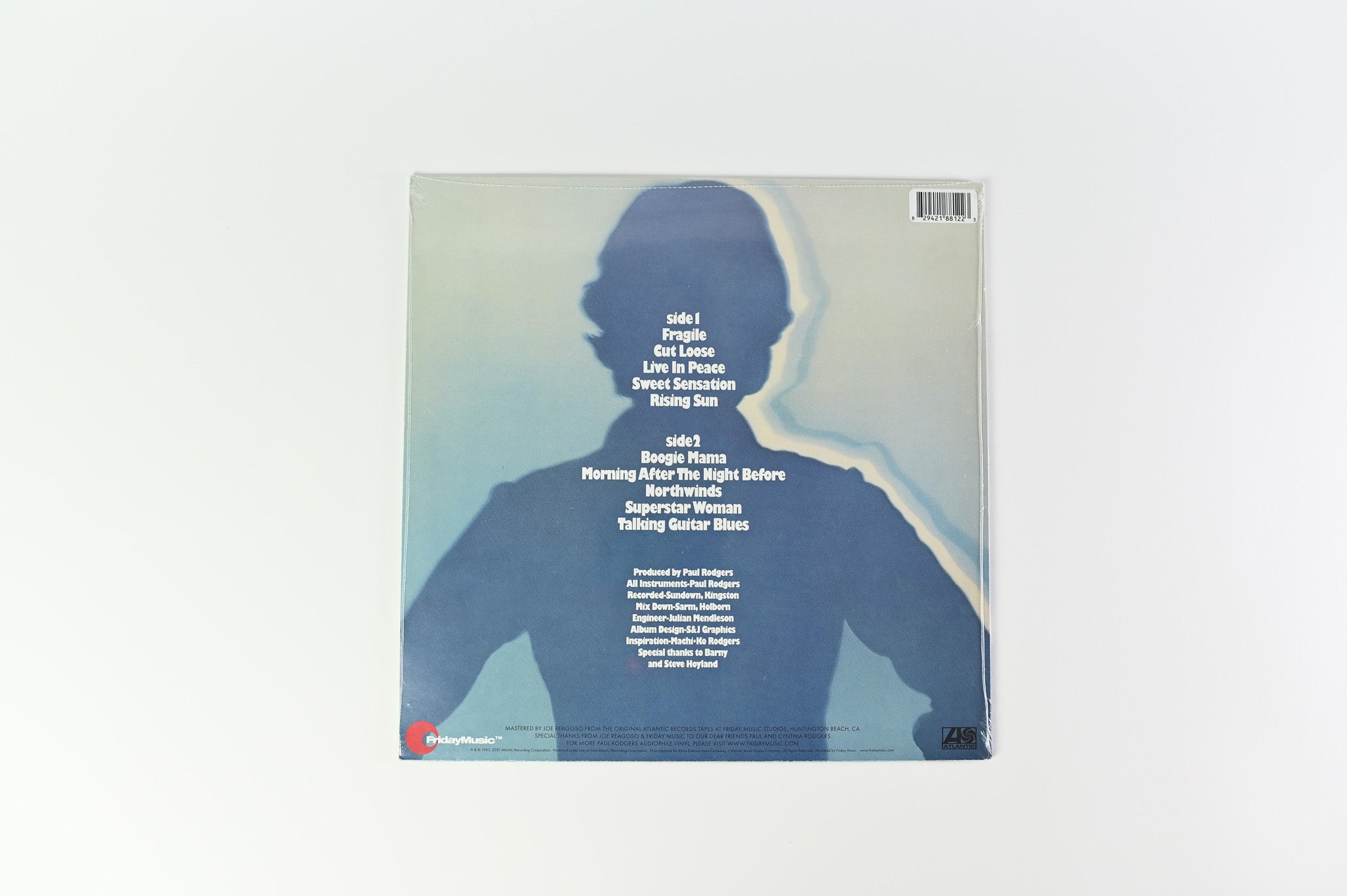 Paul Rodgers - Cut Loose on Friday Music Colored Vinyl Sealed