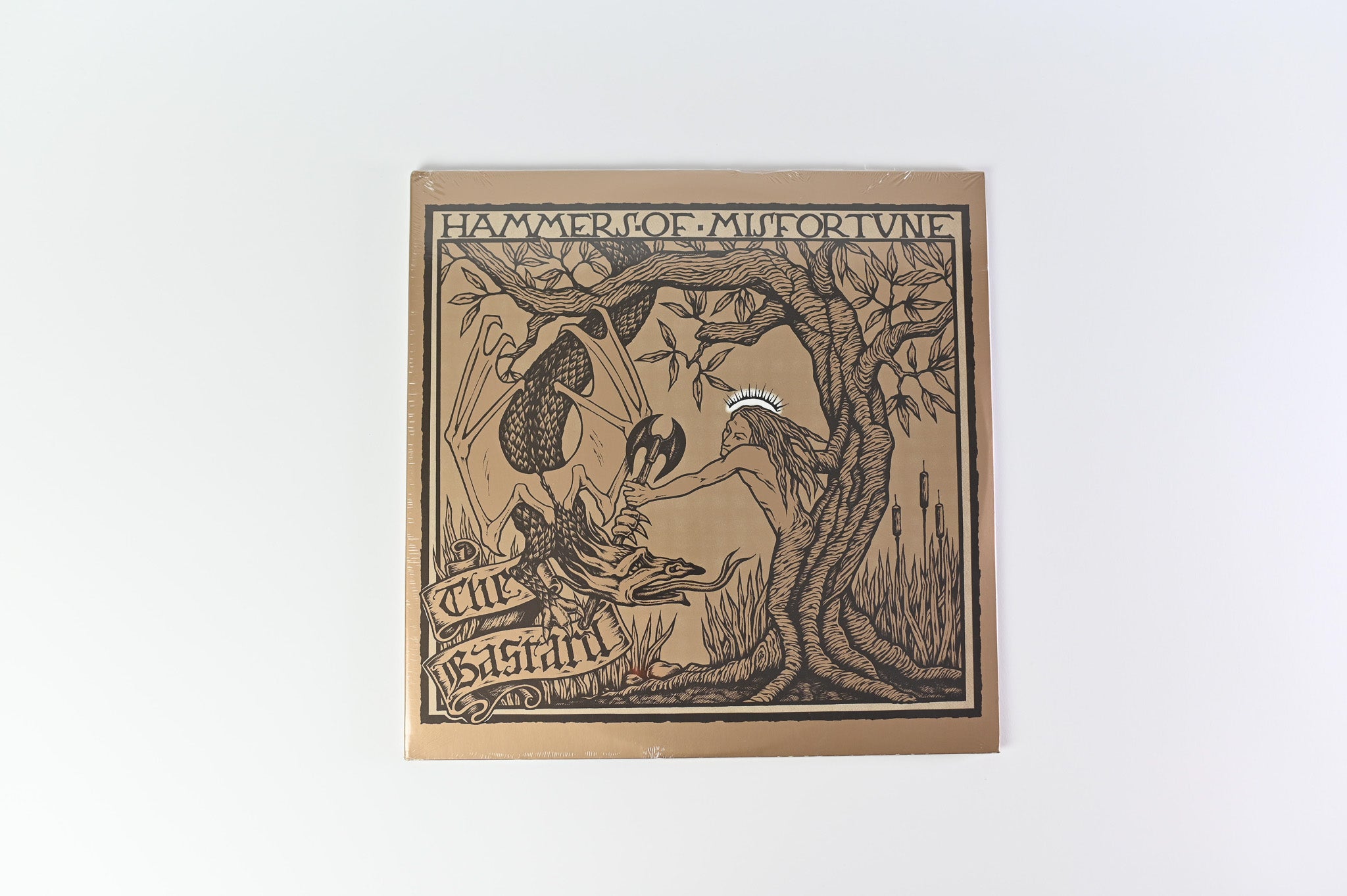 Hammers Of Misfortune - The Bastard on Cruz Del Sur Music Gold / Black Splatter Reissue Sealed