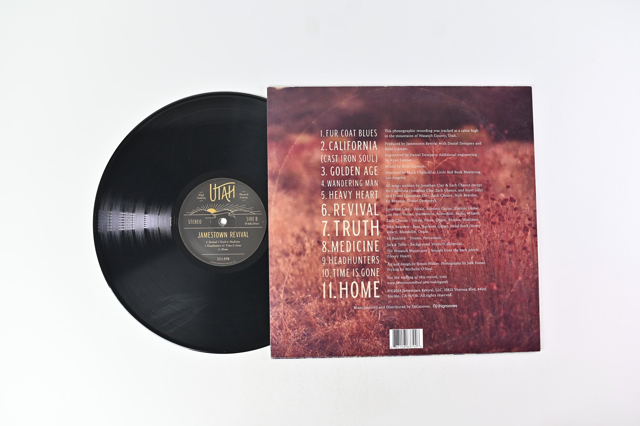 Jamestown Revival - Utah: A Collection Of Recorded Moments From The Wasatch Mountains on INgrooves