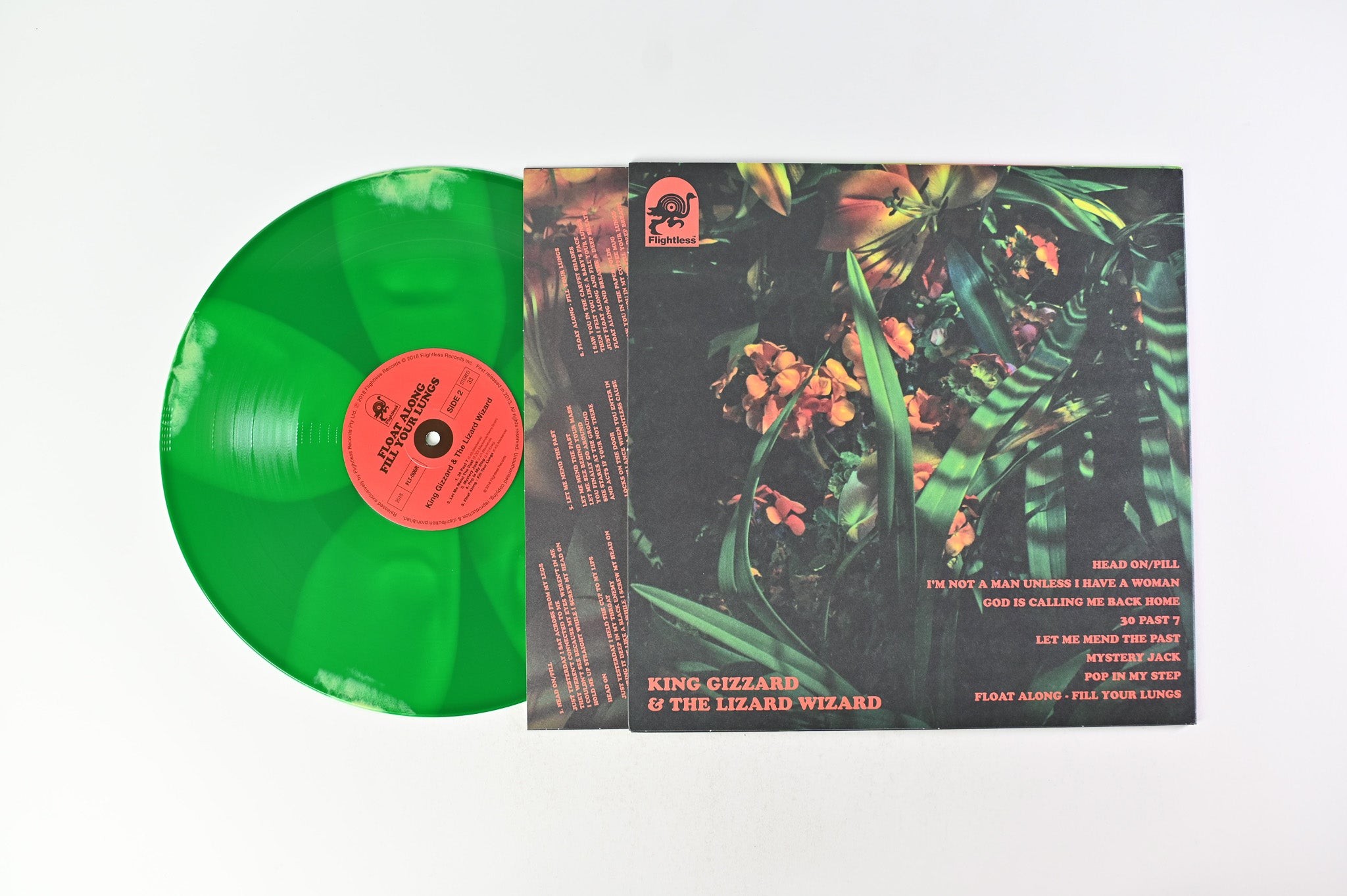 King Gizzard And The Lizard Wizard - Float Along - Fill Your Lungs on Flightless Ltd Kale & Banana Smoothie Reissue