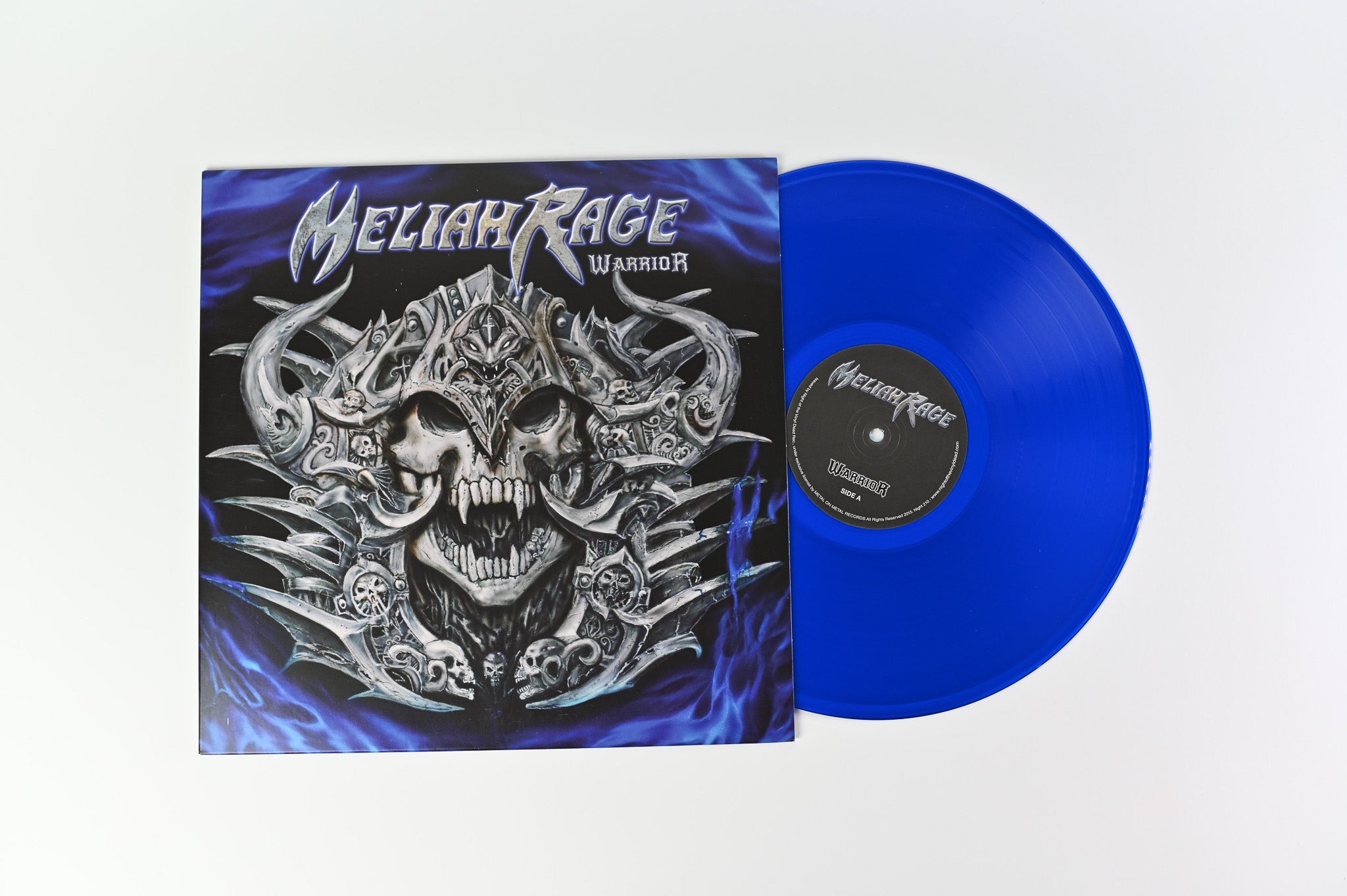 Meliah Rage - Warrior on Night of the Vinyl Dead Ltd Numbered Blue Vinyl
