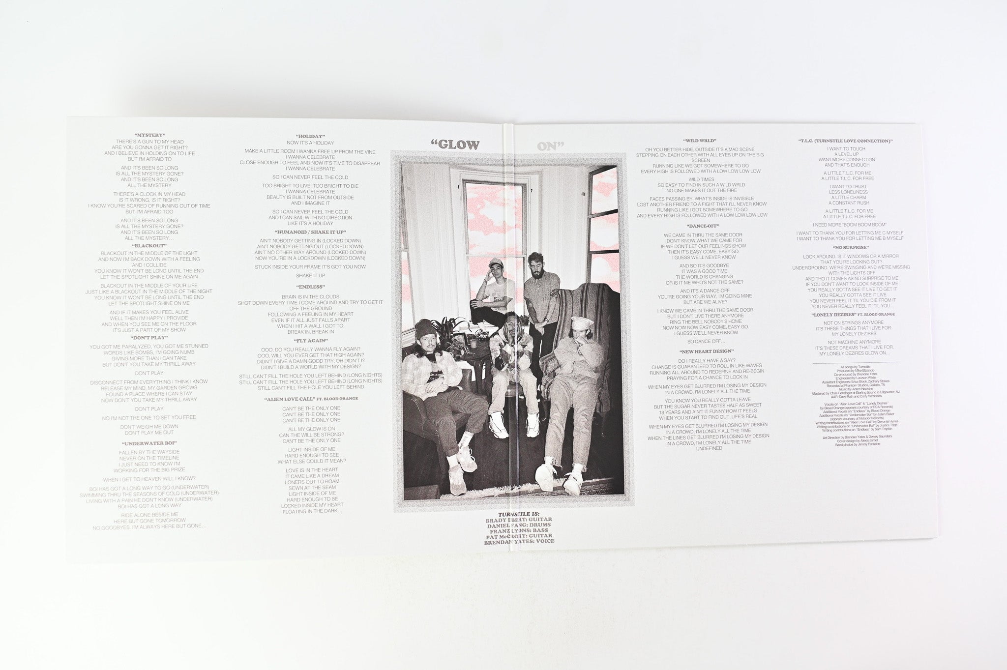 Turnstile - Glow On on Roadrunner Ltd Pink Storm Vinyl Reissue