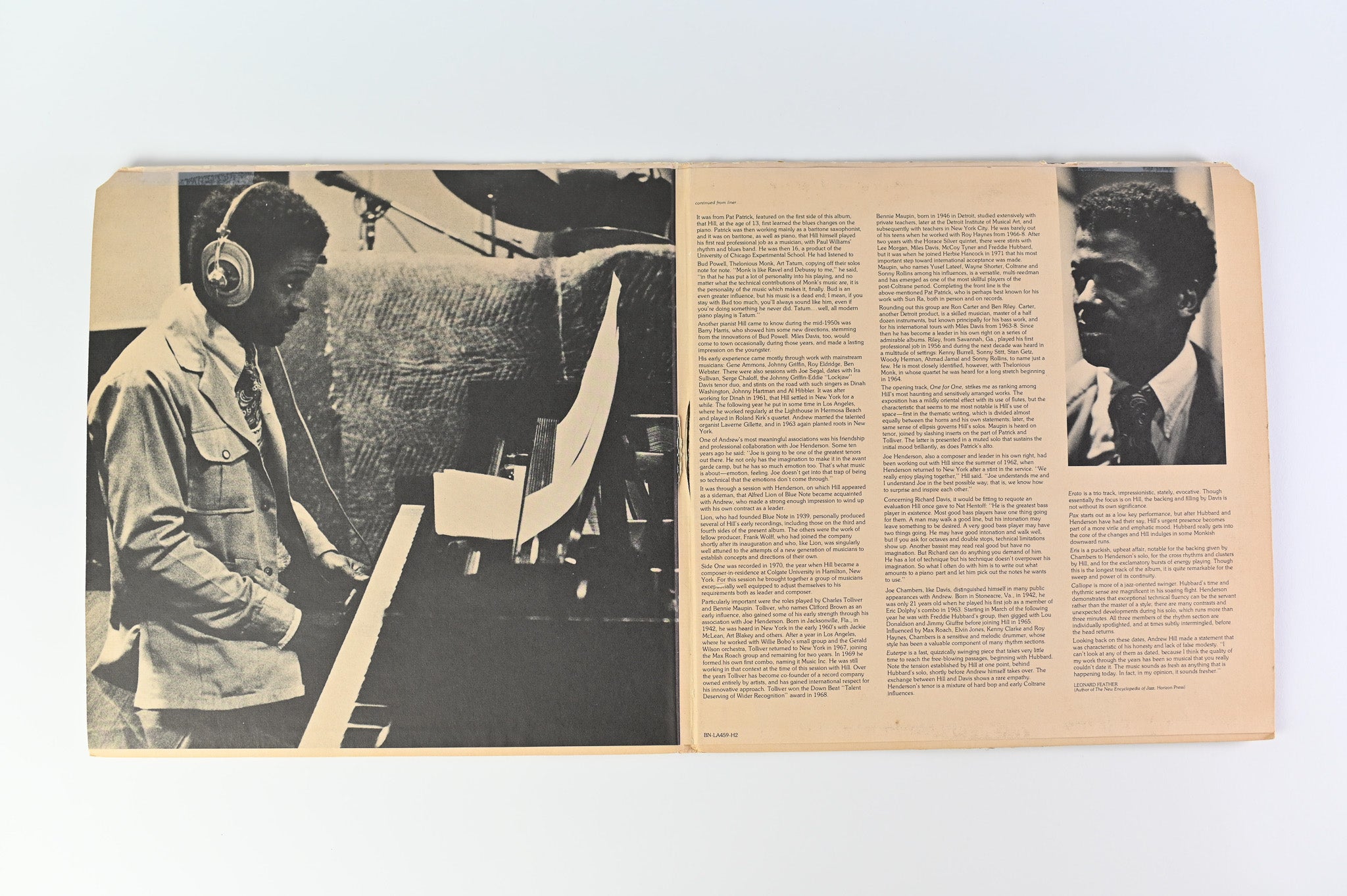 Andrew Hill - One For One on Blue Note