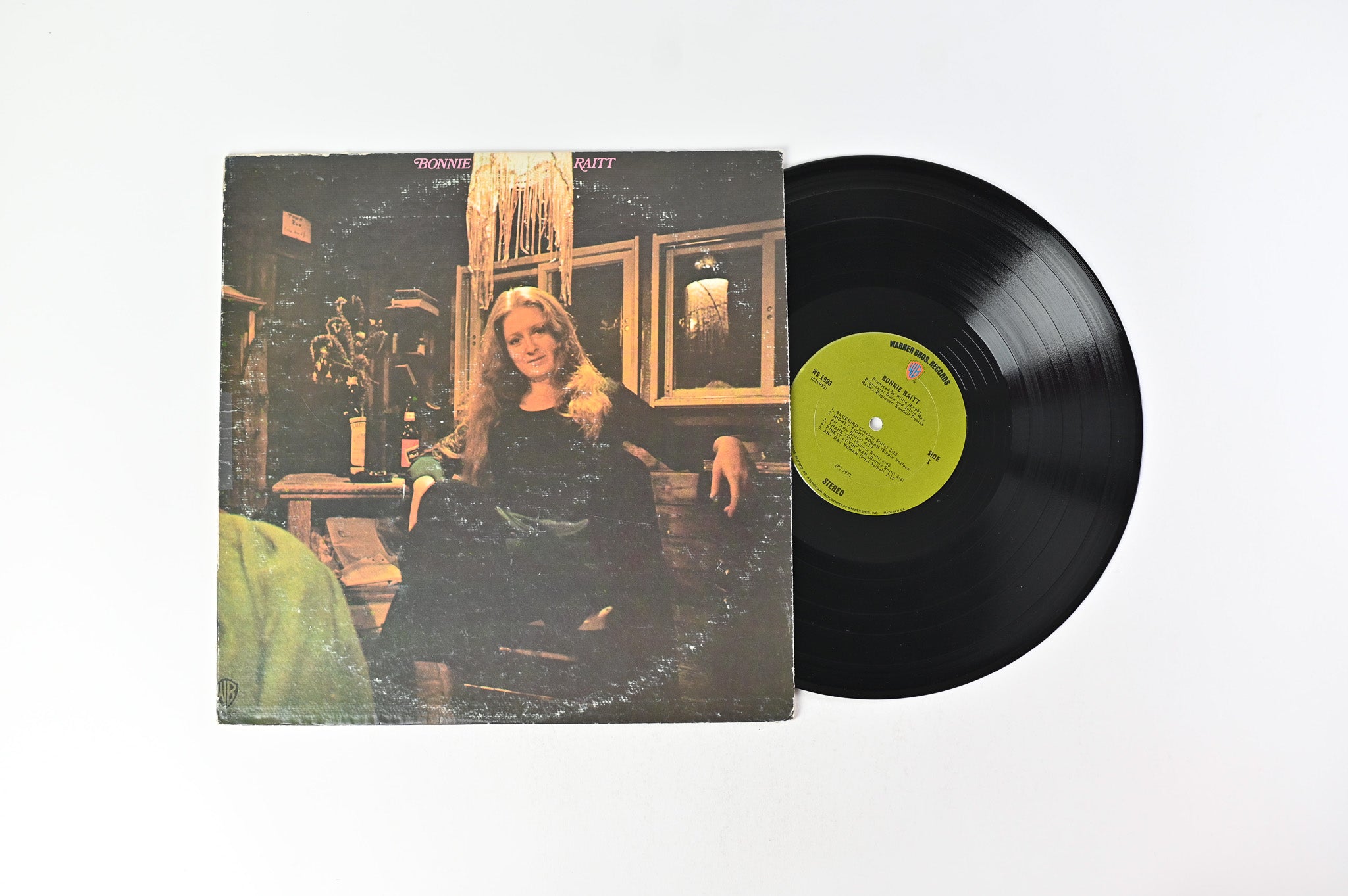 Bonnie Raitt - Bonnie Raitt on Warner Bros. Records - Green Labels