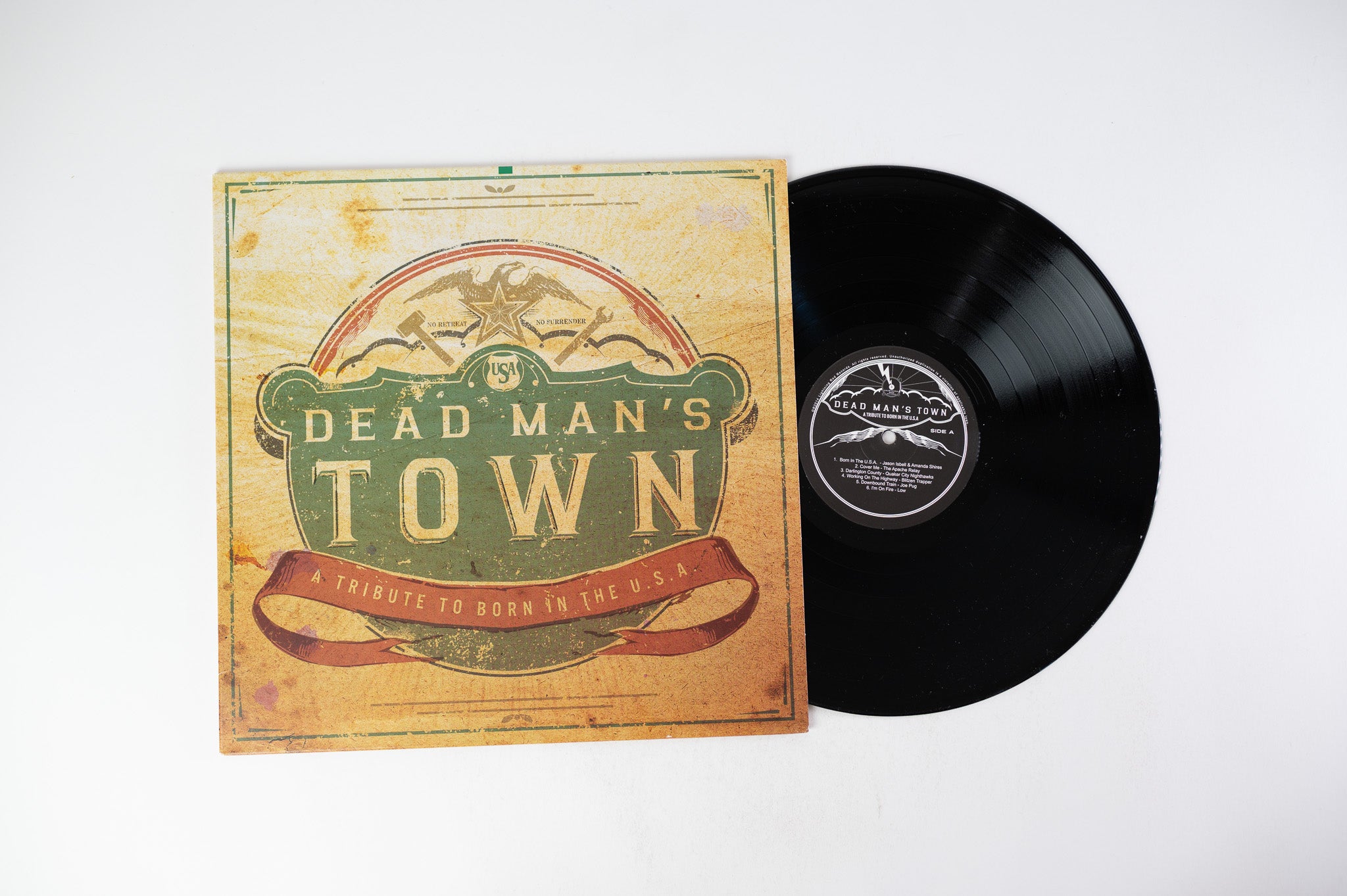 Various - Dead Man's Town (A Tribute To Born In The U.S.A.) on Lightning Rod Records