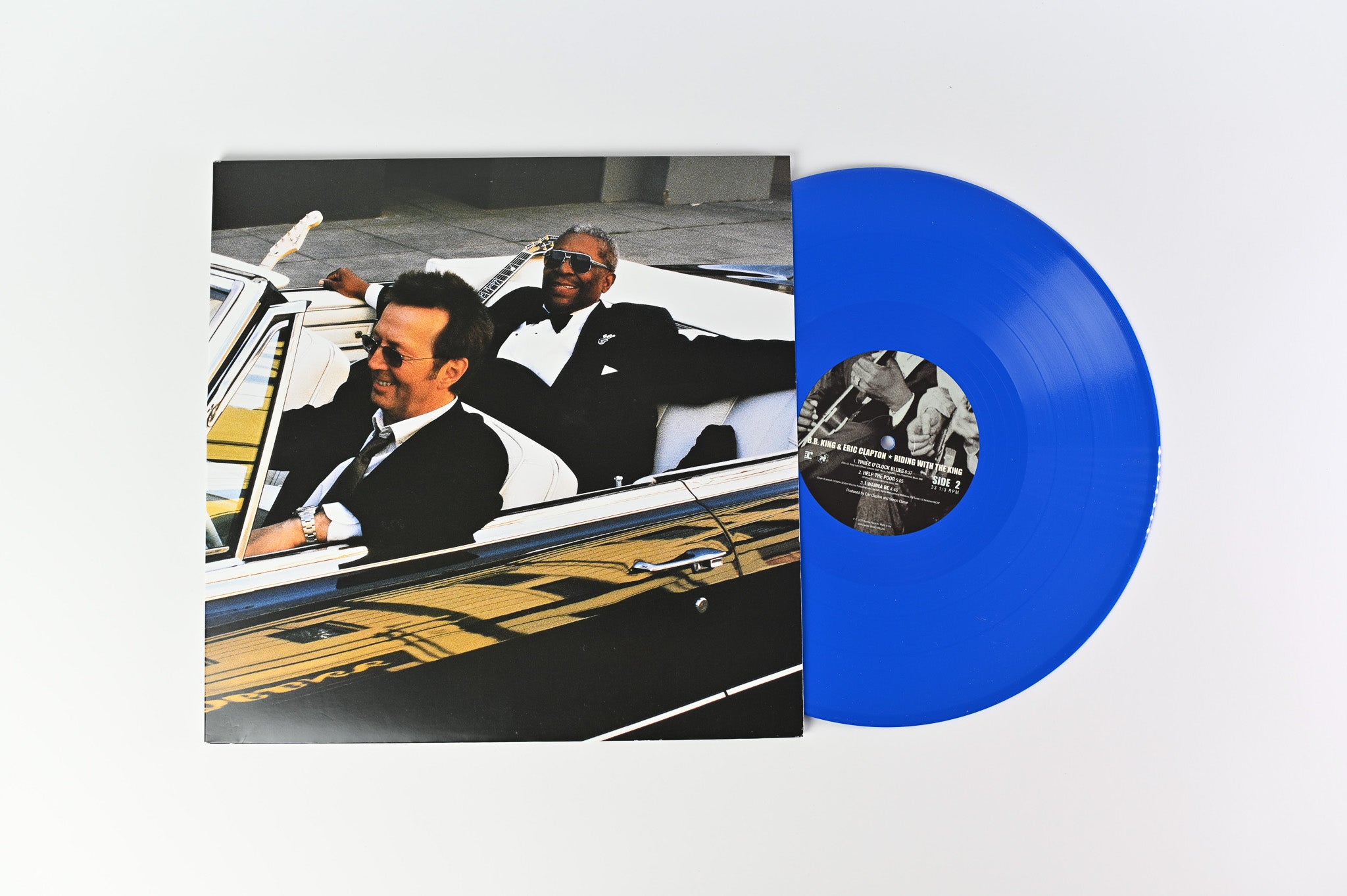 B.B. King - Riding With The King on Reprise Ltd Blue Vinyl Reissue