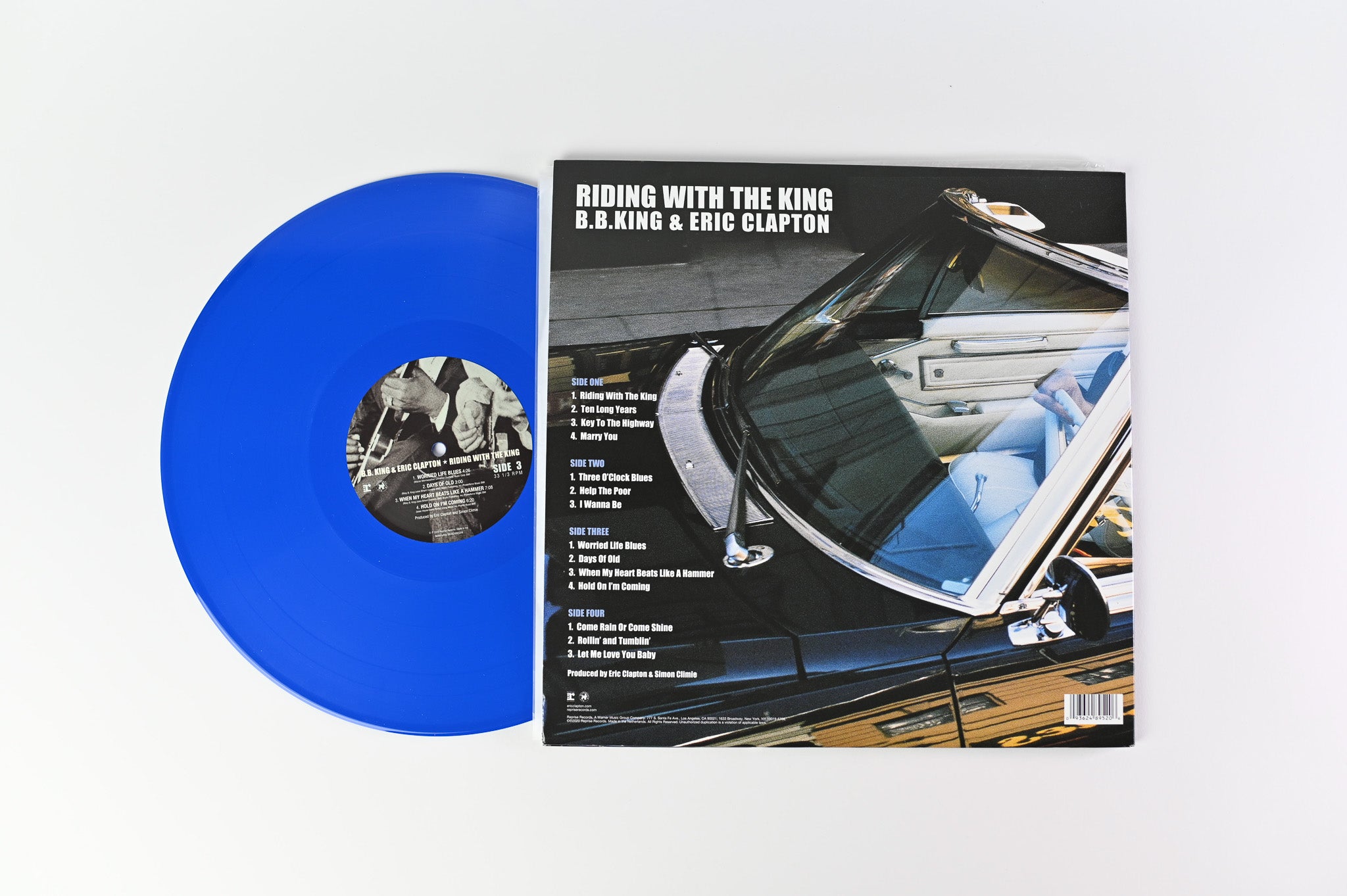 B.B. King - Riding With The King on Reprise Ltd Blue Vinyl Reissue
