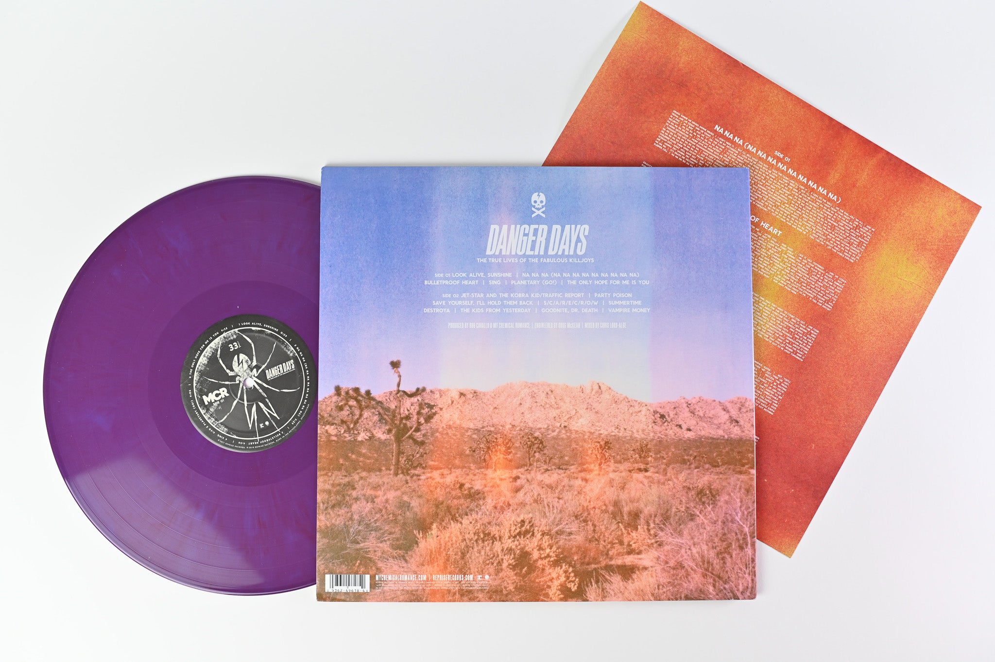 My Chemical Romance - Danger Days: The True Lives Of The Fabulous Killjoys on Reprise Purple Velvet Vinyl Reissue