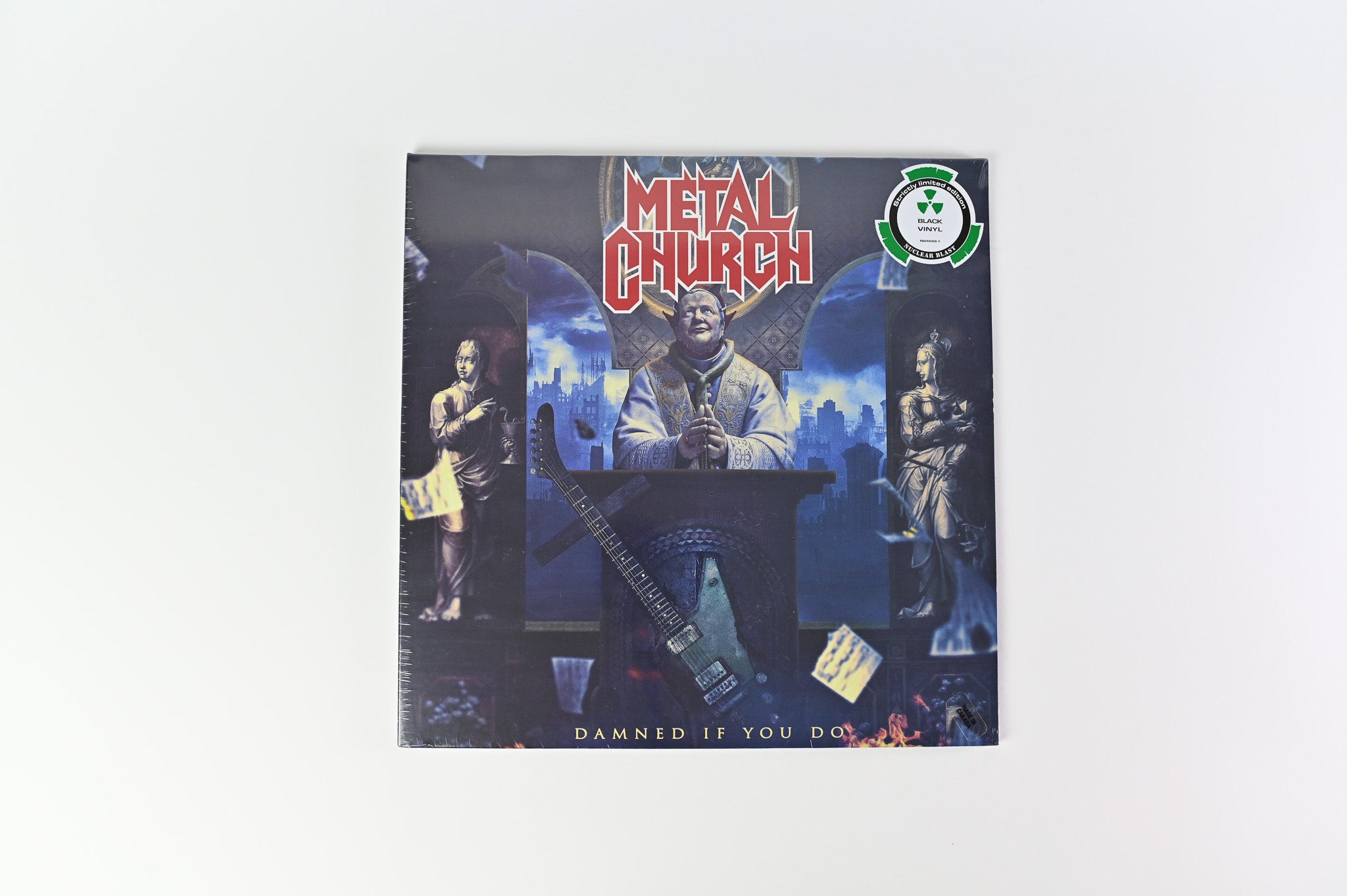 Metal Church - Damned If You Do on Nuclear Blast Ltd Black Vinyl Sealed