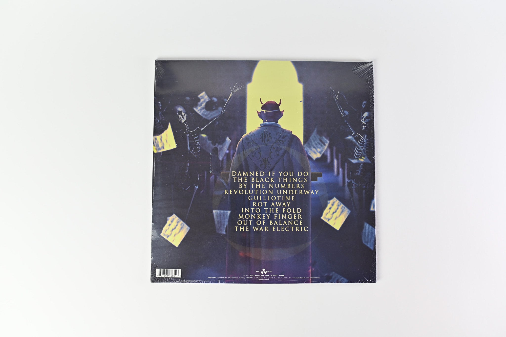 Metal Church - Damned If You Do on Nuclear Blast Ltd Black Vinyl Sealed